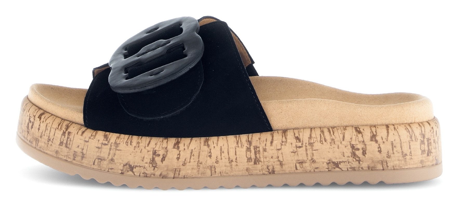 Gabor Slippers , plateau, zomerschoen, comfortabele schoen, best fitting voor goede pasvorm