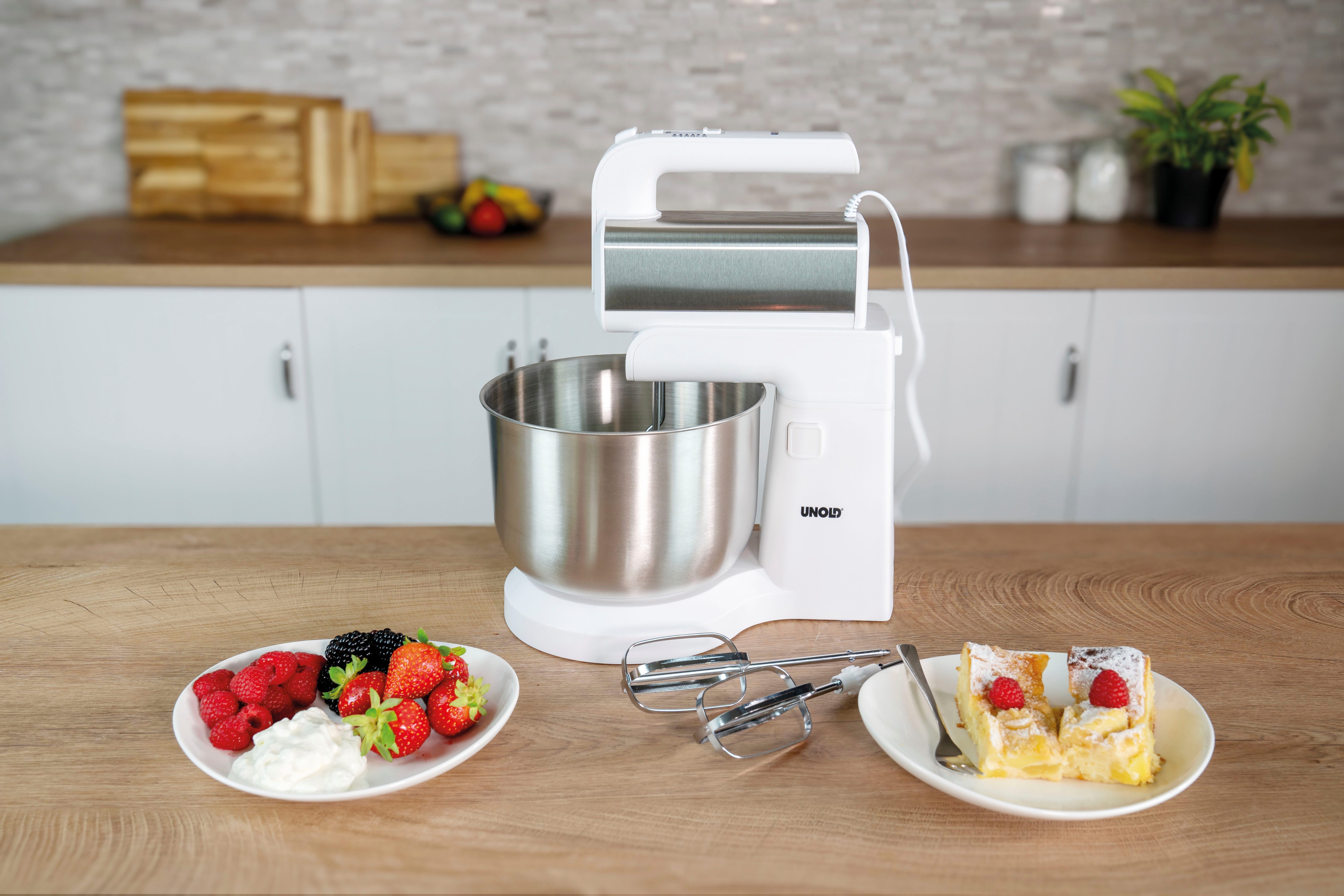 Unold Handmixer 78720 mit Rührschüssel Hannah