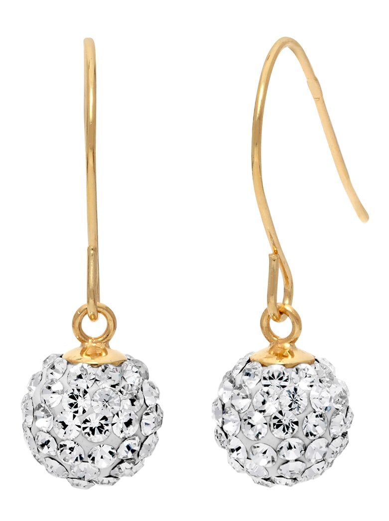 Lady Paar oorhaken dames oorbellen goud(kleur)