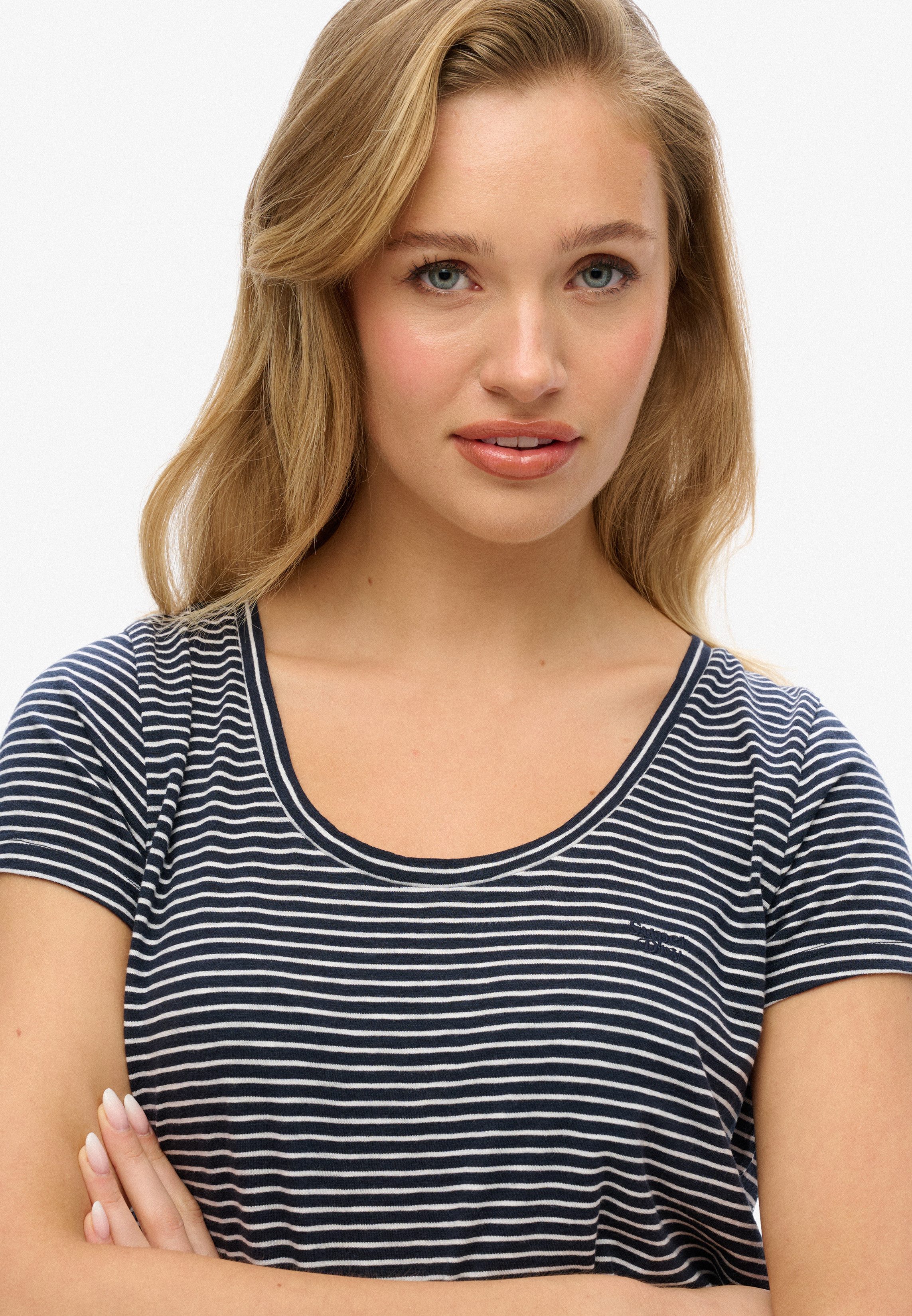 Superdry Shirt met korte mouwen SCOOP NECK TEE