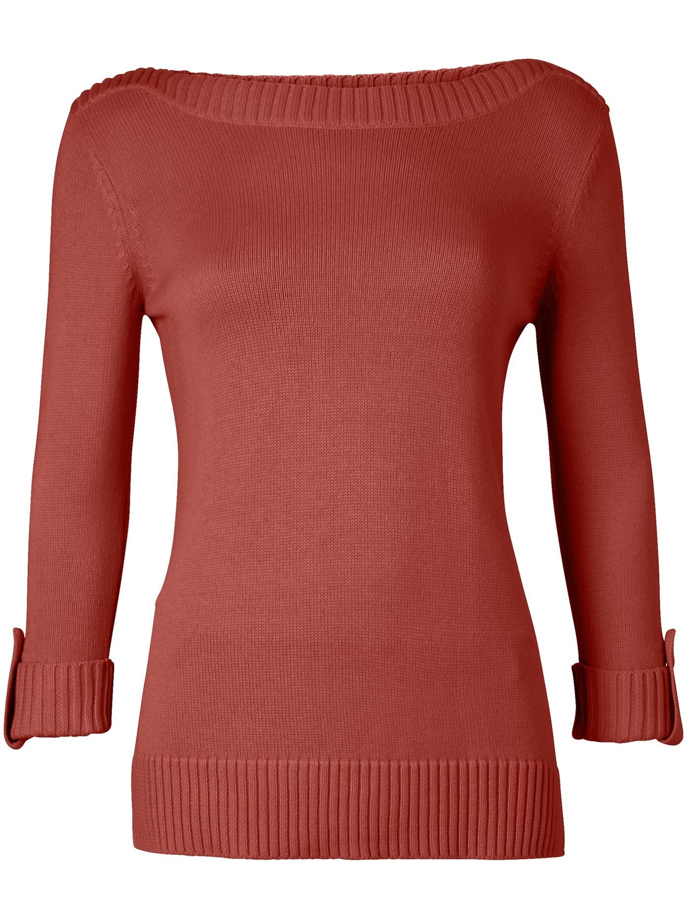 Casual Looks Trui met 3/4 mouwen Trui