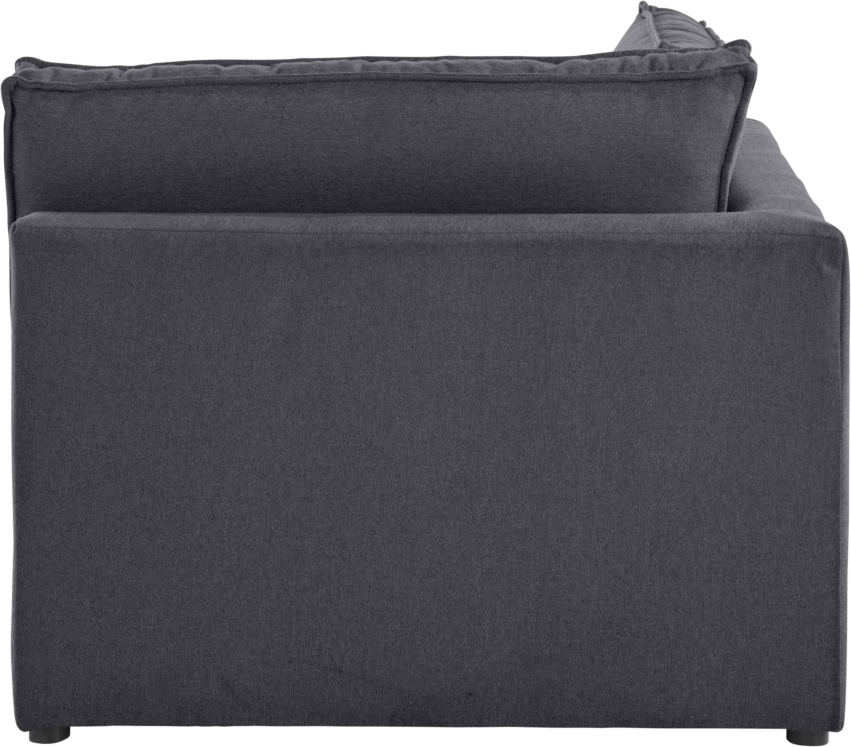 RAUM.ID Bank-hoekelement Florid Deel van een modulaire bank , stevig zitcomfort, ook in cord