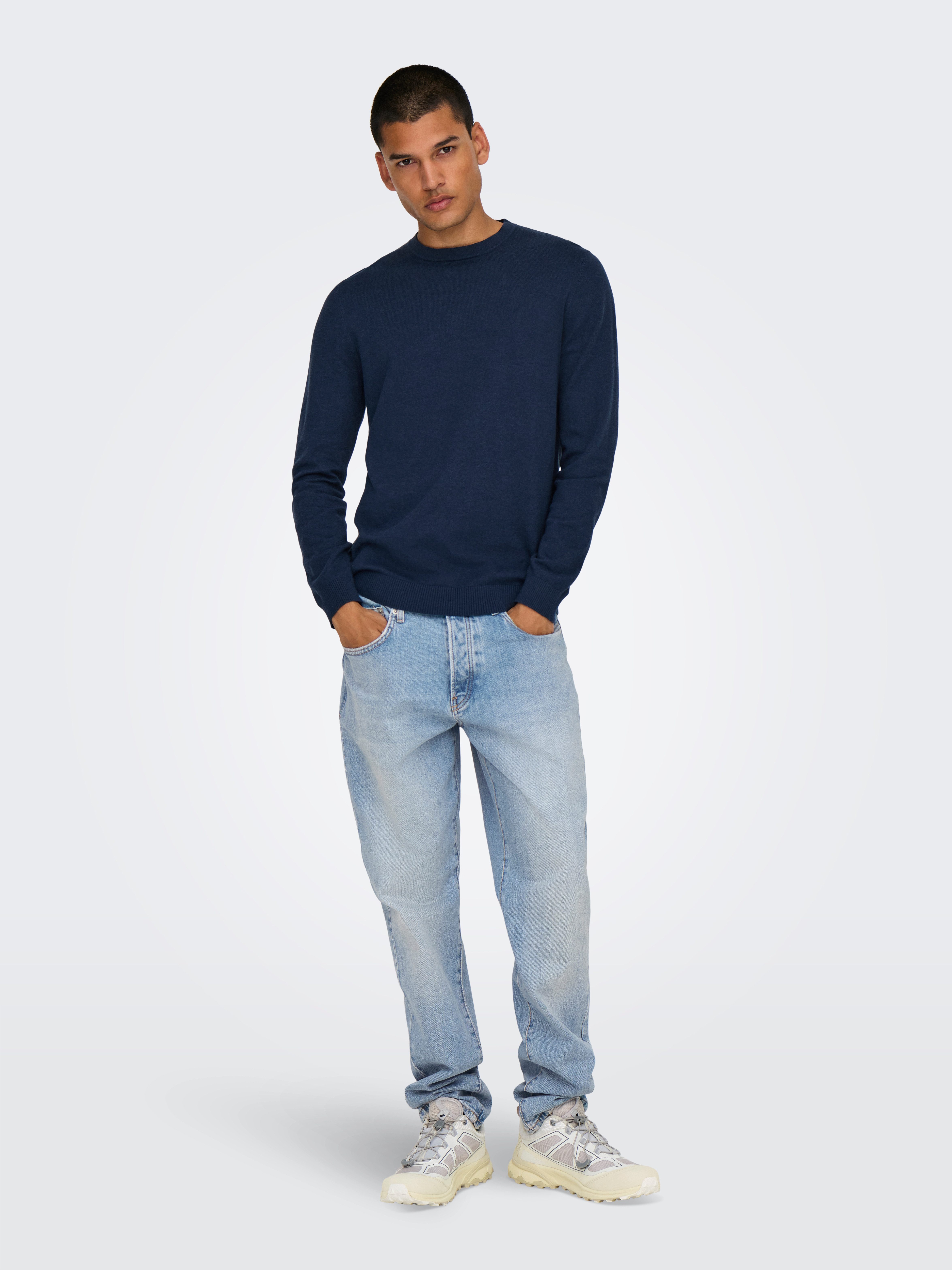 ONLY & SONS Relax fit jeans ONSYOKE TAPERED WB 7850 DOT DNM NOOS