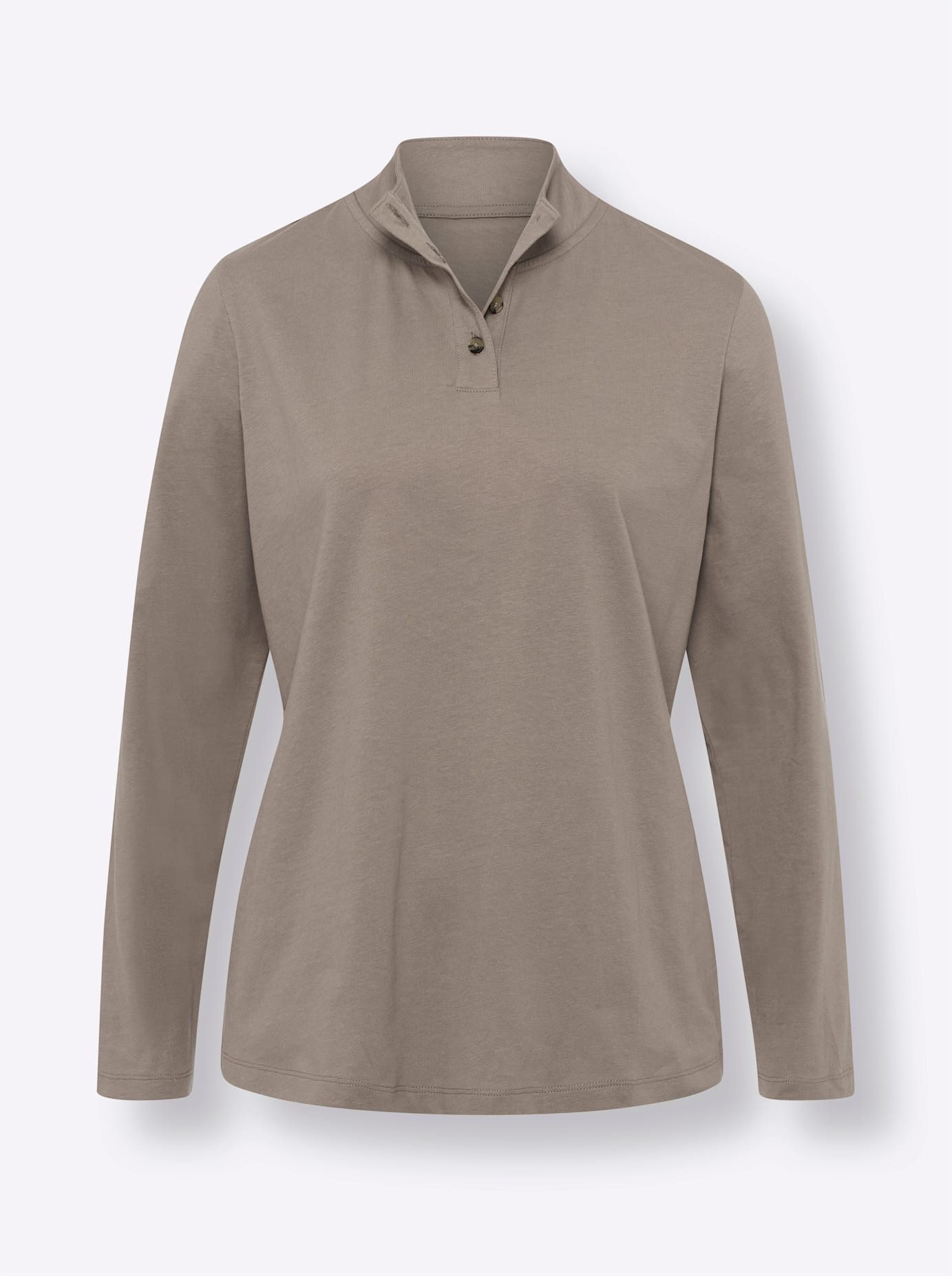 Classic Basics Shirt met staande kraag Shirt (1-delig)