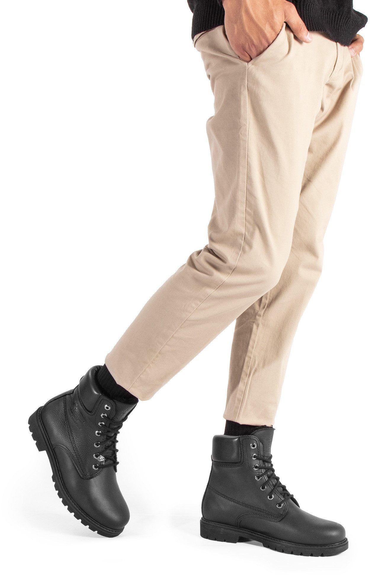 Panama Jack Winterlaarzen winter-enkellaars, veterschoenen, outdoorschoenen met decoratieve naden