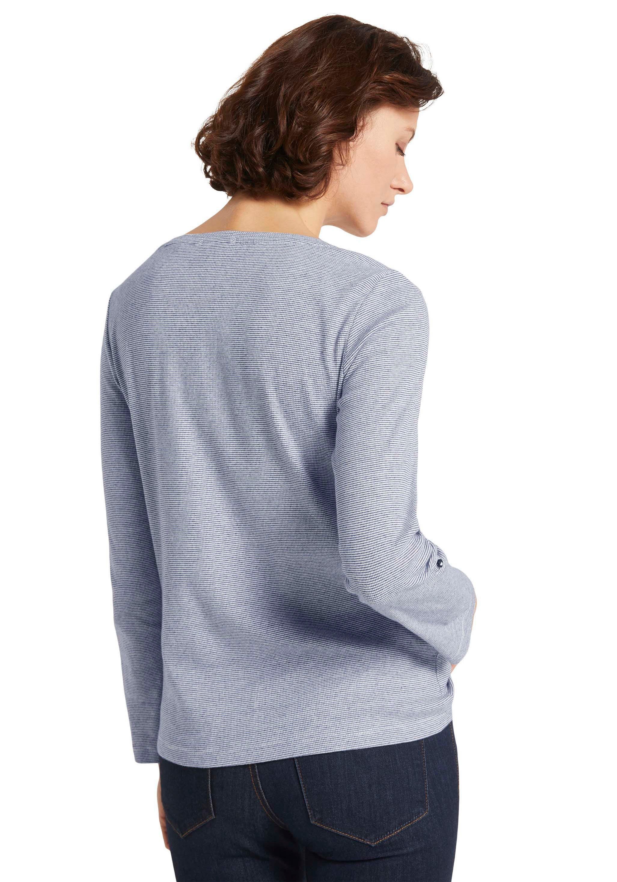 Tom Tailor Shirt met lange mouwen Tom Tailor Dames Henleyshirt