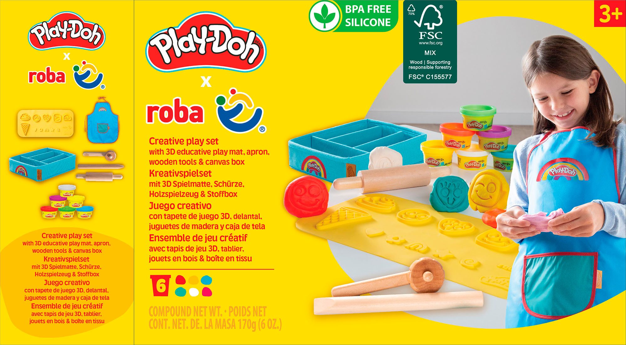 Roba® Klei Play-Doh