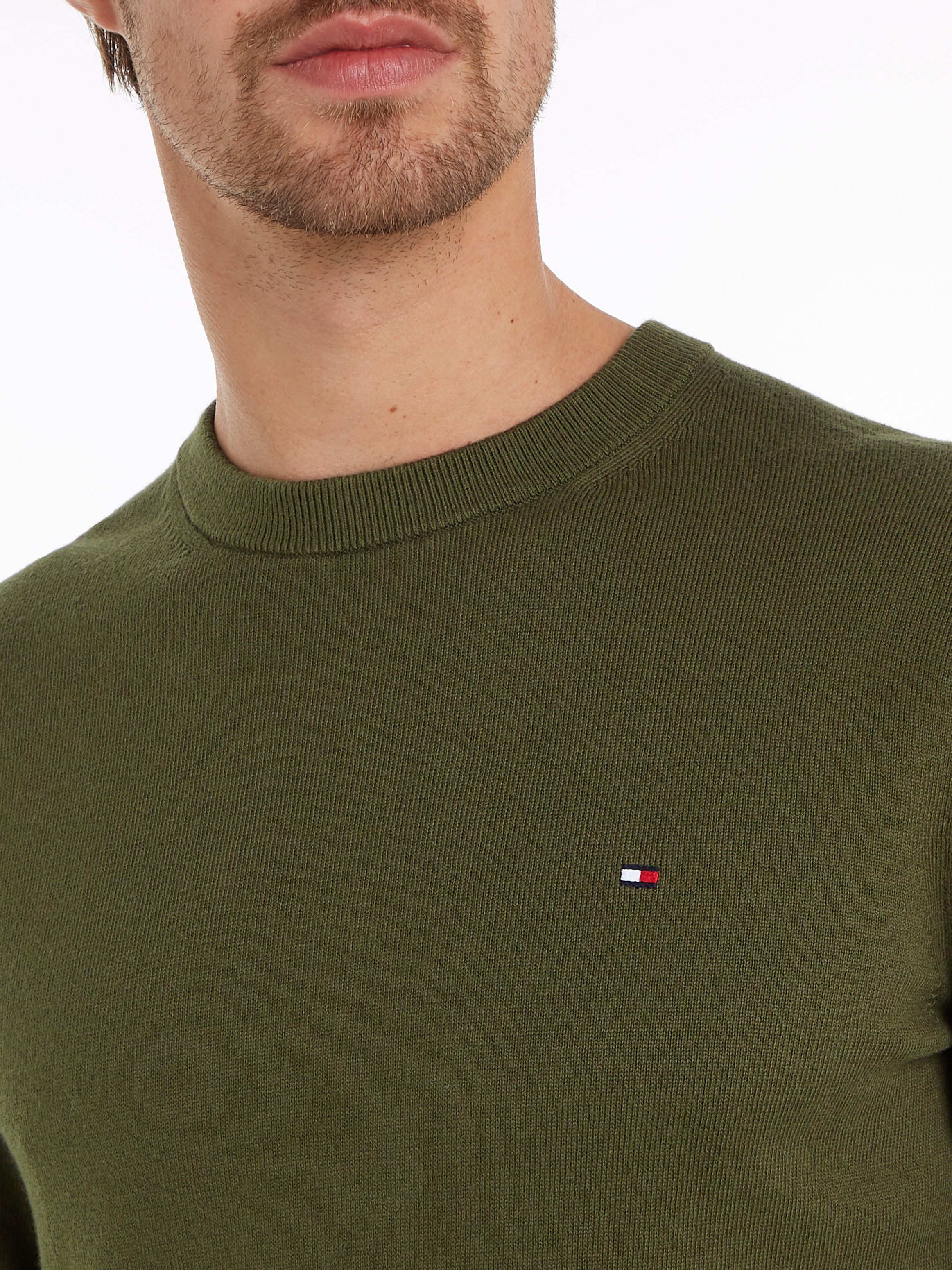 Tommy Hilfiger Trui met ronde hals PIMA ORG CTN CASHMERE CREW NECK