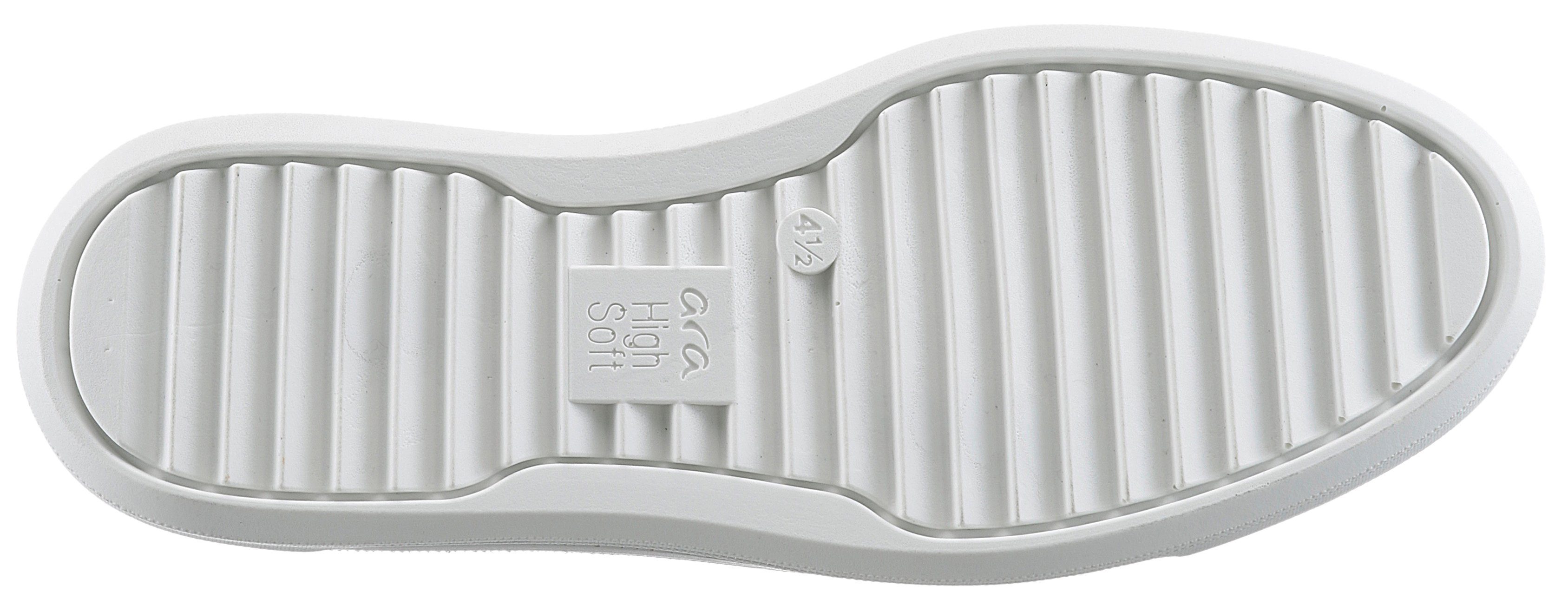 Ara Plateausneakers CANBERRA , vrijetijdsschoen, lage schoen, veterschoen in comfortwijdte g (= breed)