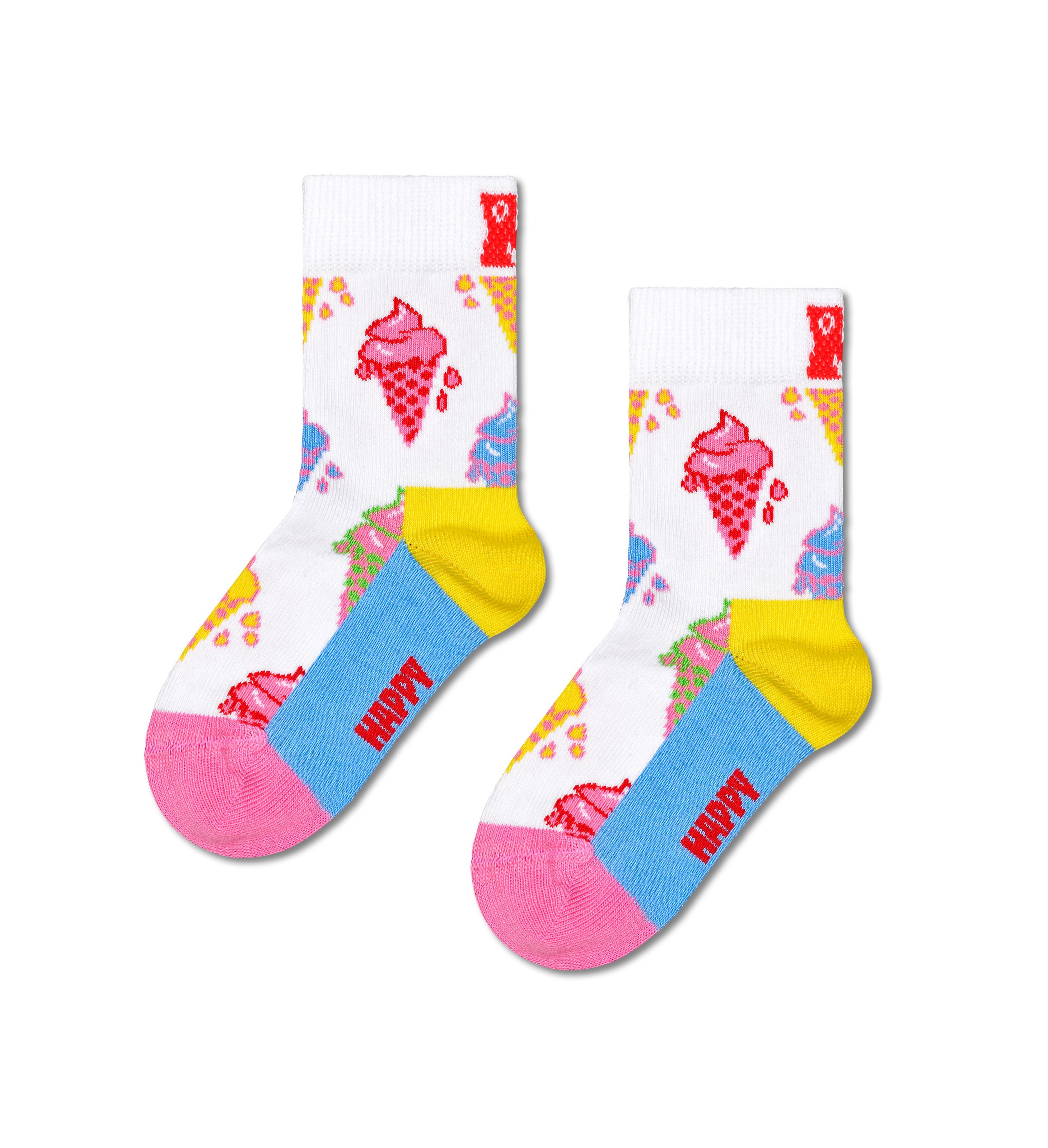Happy Socks Sokken Zonnebril cadeauset (Set van 3)