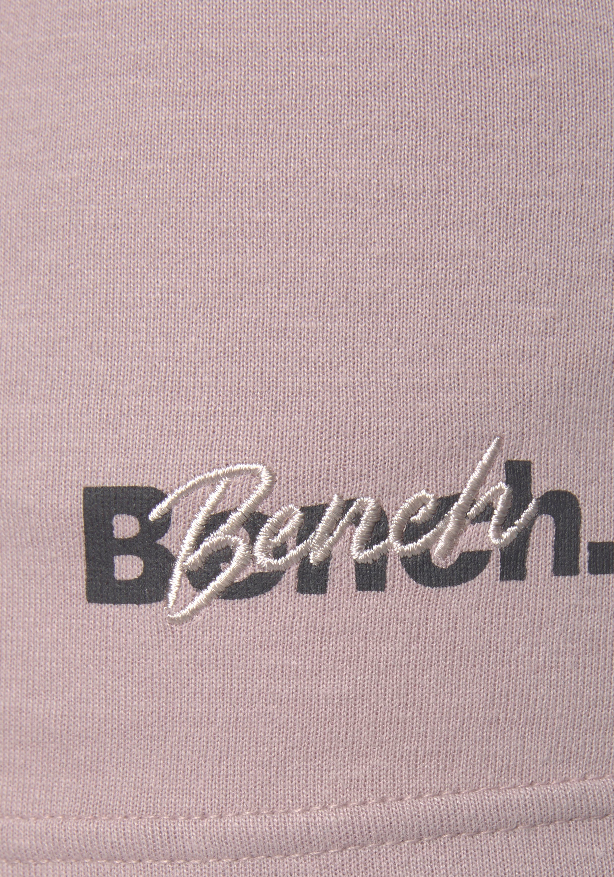 Bench. Loungewear Short met logoprint en borduursel