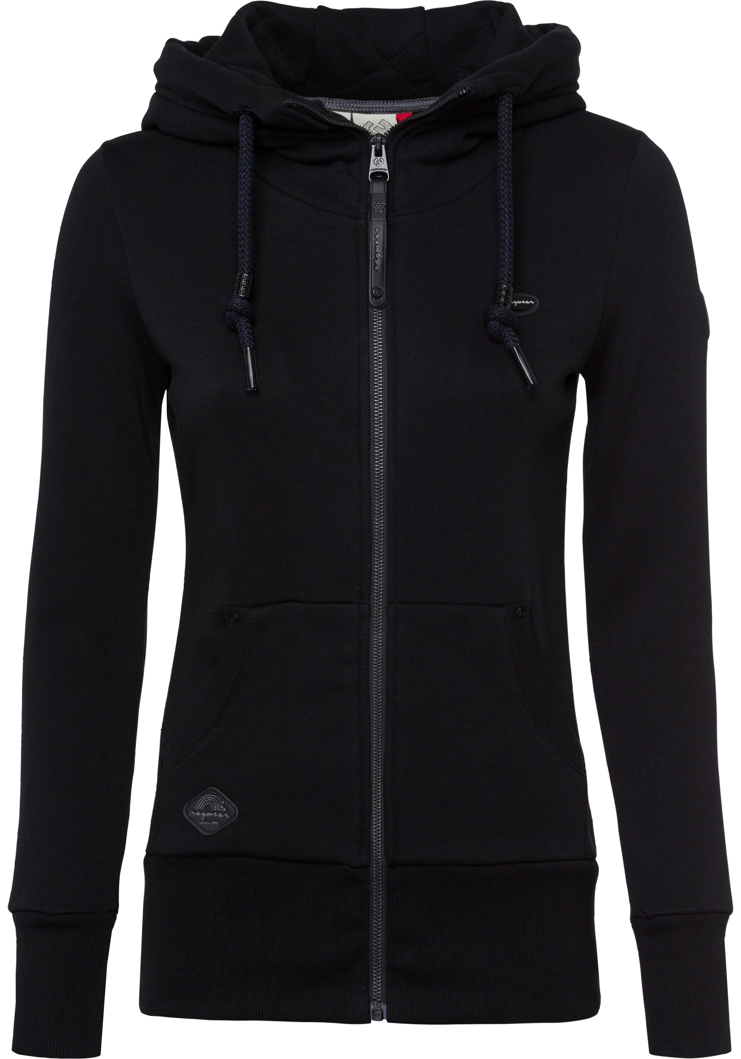 Ragwear Sweatvest NESKA ZIP O met extra brede boorden