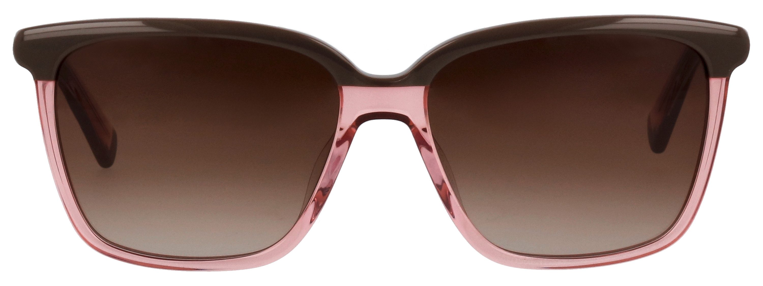 HUMPHREY´S eyewear Zonnebril 588193 Vorm vierkant/zacht, gekleurde accenten, CR 39
