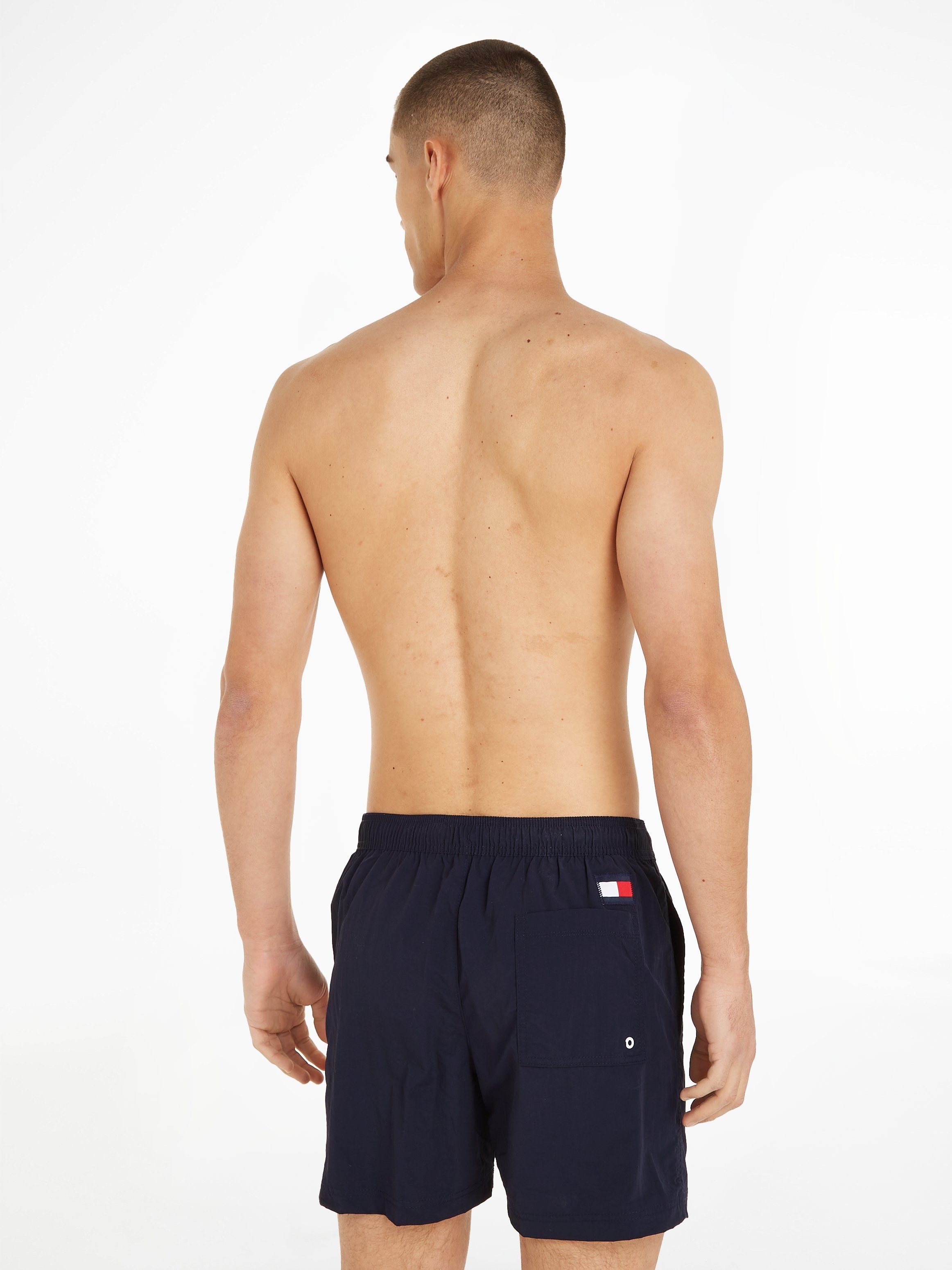 Tommy Hilfiger Swimwear Zwemshort SF MEDIUM DRAWSTRING met tommy hilfiger merklabel