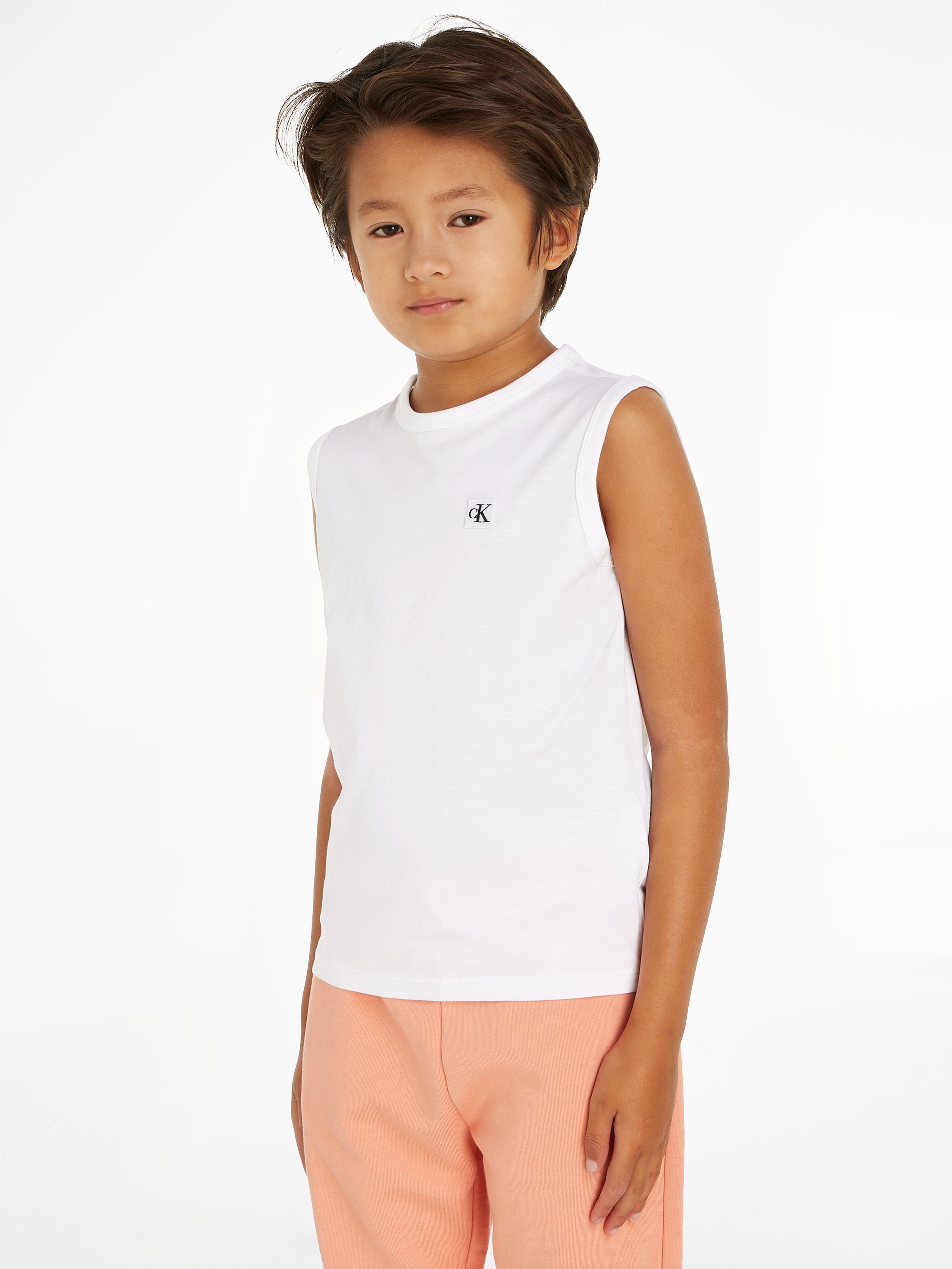 Calvin Klein Tanktop MONO MINI BADGE REG. TANK TOP