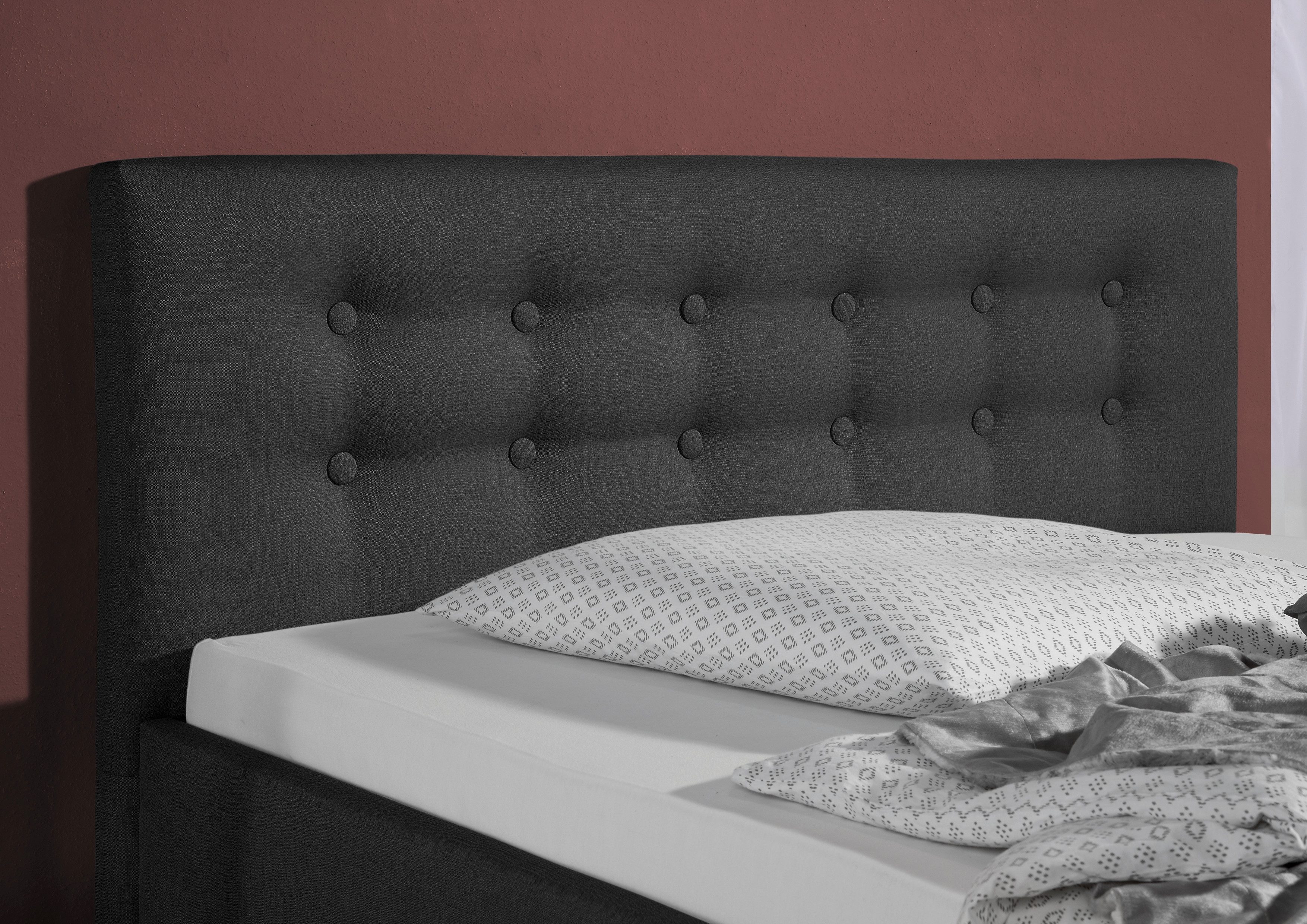 Maintal Gestoffeerd bed Moiese Zijkanten van het bed zelf te monteren, zonder bedkist