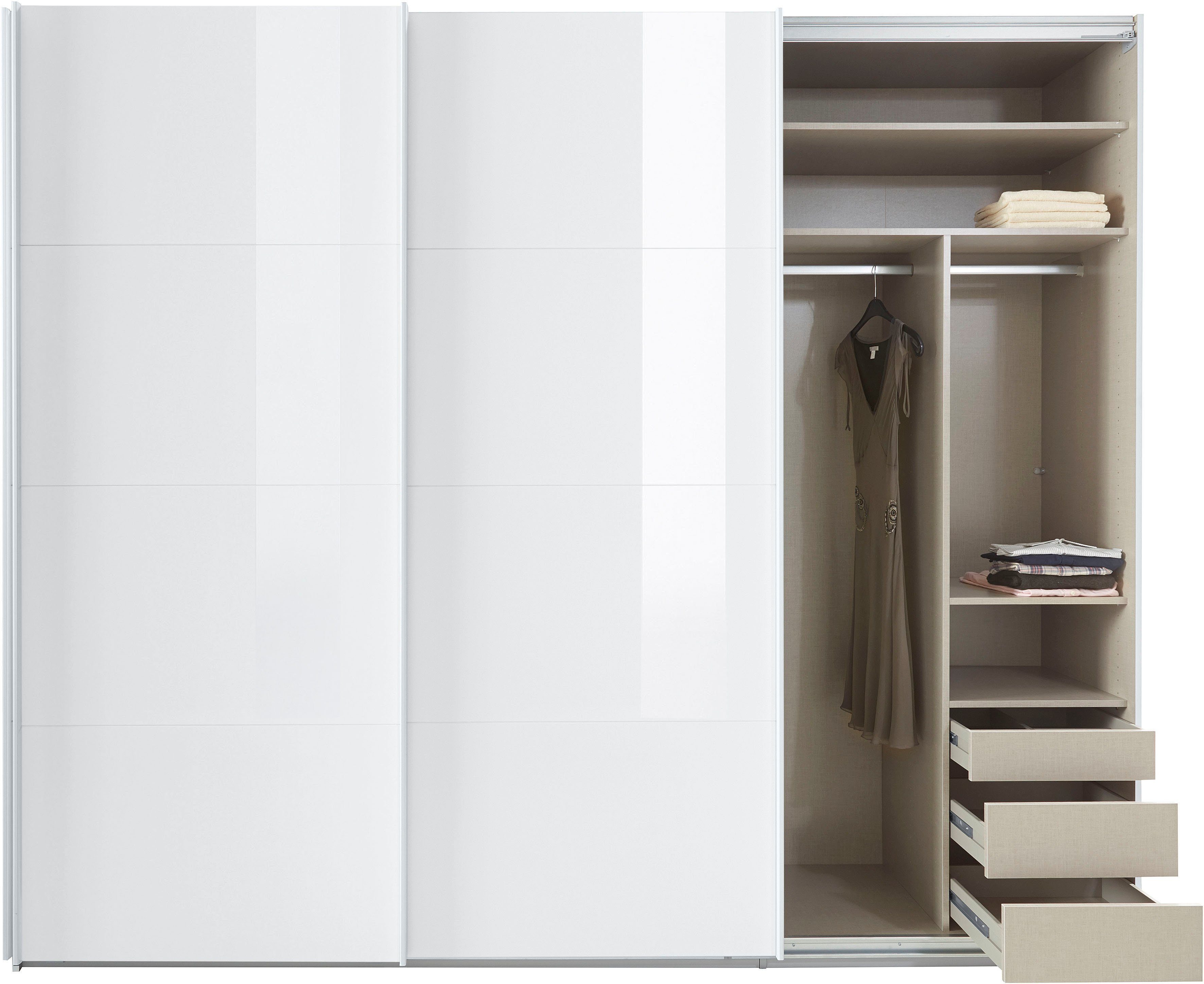 rauch Zweefdeurkast Kledingkast kast garderobe TOPSELLER OTELI incl. binnenindeling