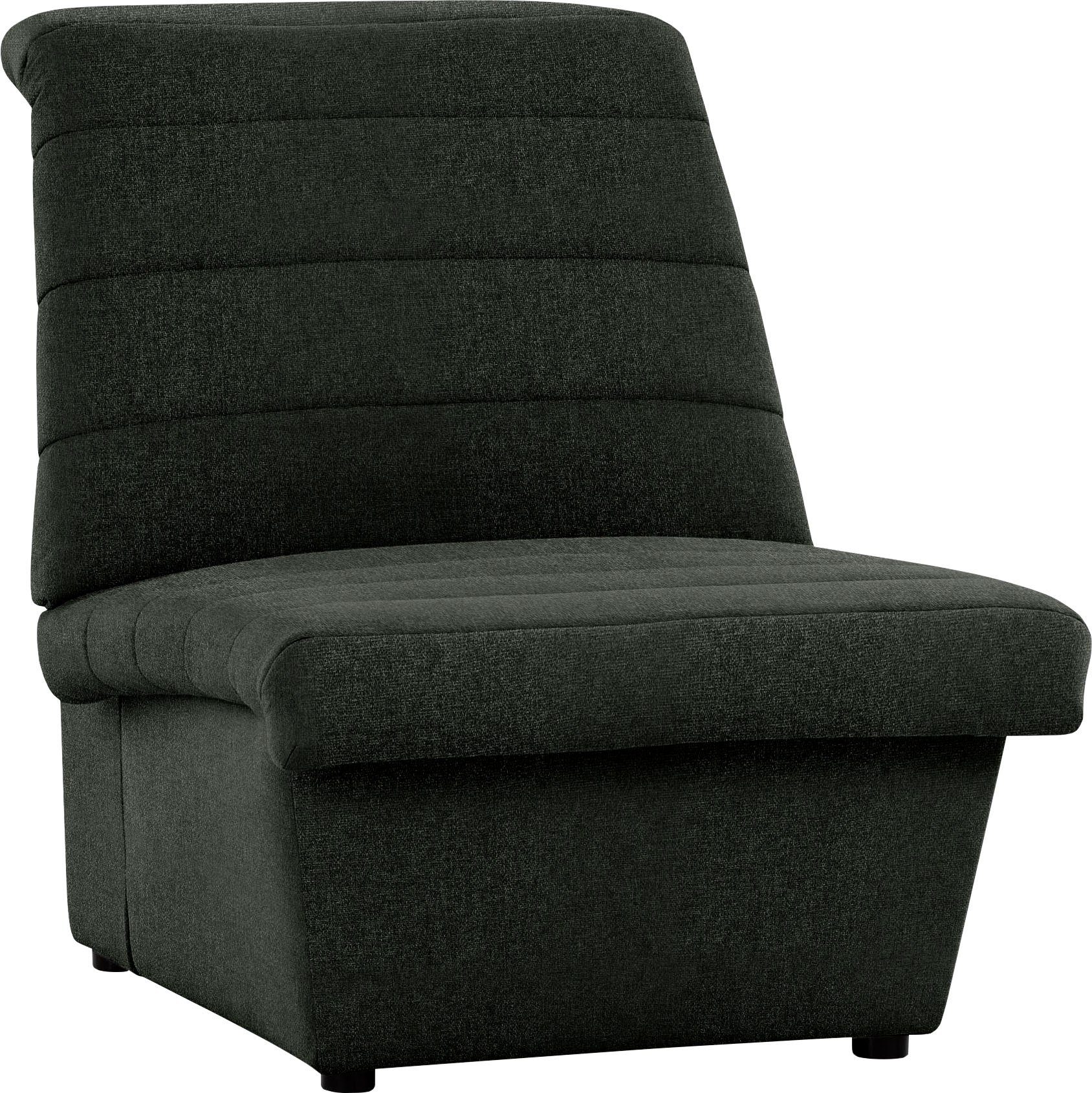 LOOKS BY WOLFGANG JOOP Fauteuil LOOKS VIII Breedtestiksels, zonder armleuningen, in twee verschillende afmetingen
