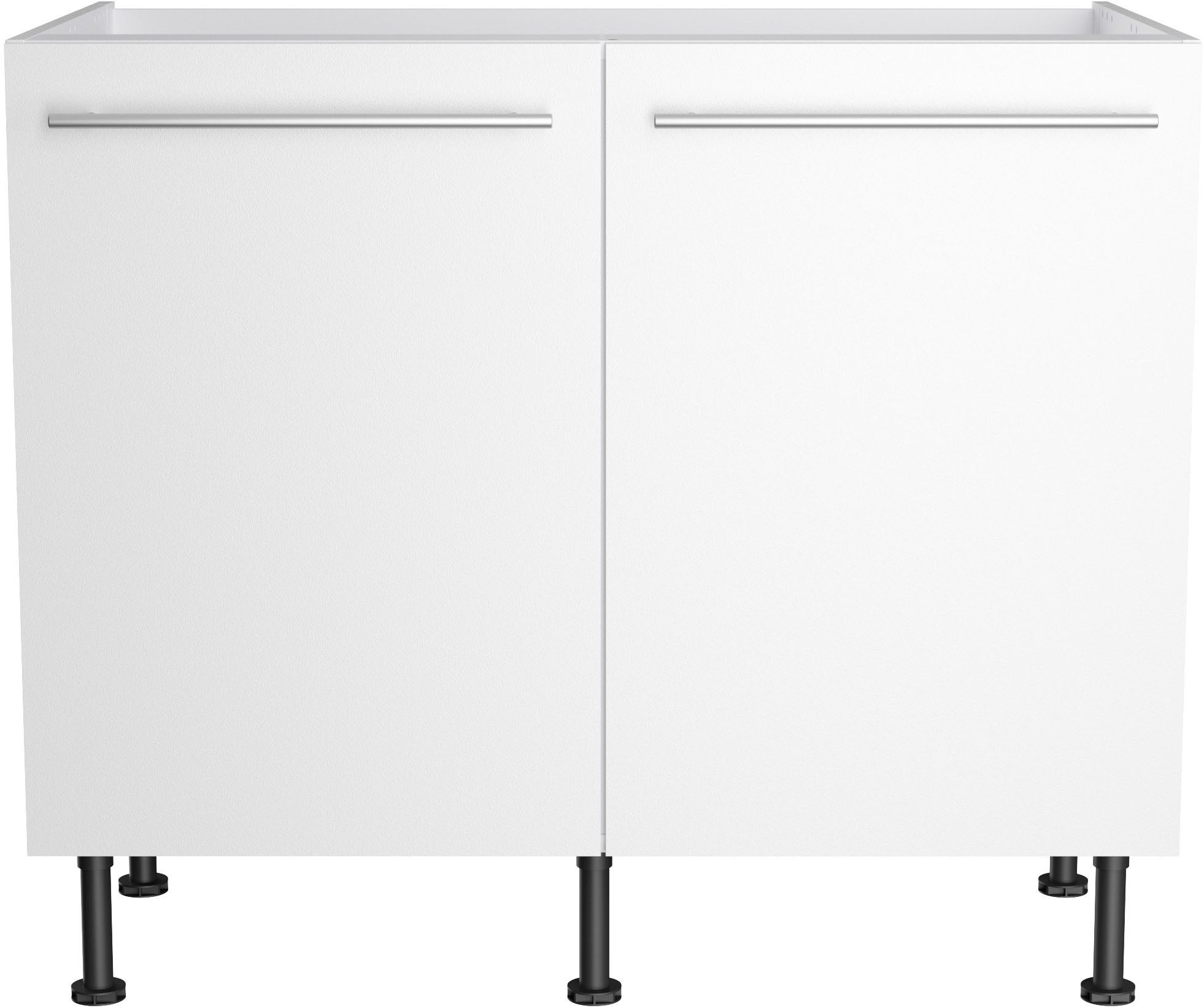 OPTIFIT Gootsteenkast Bern2 Breedte 100 cm, 2 deuren