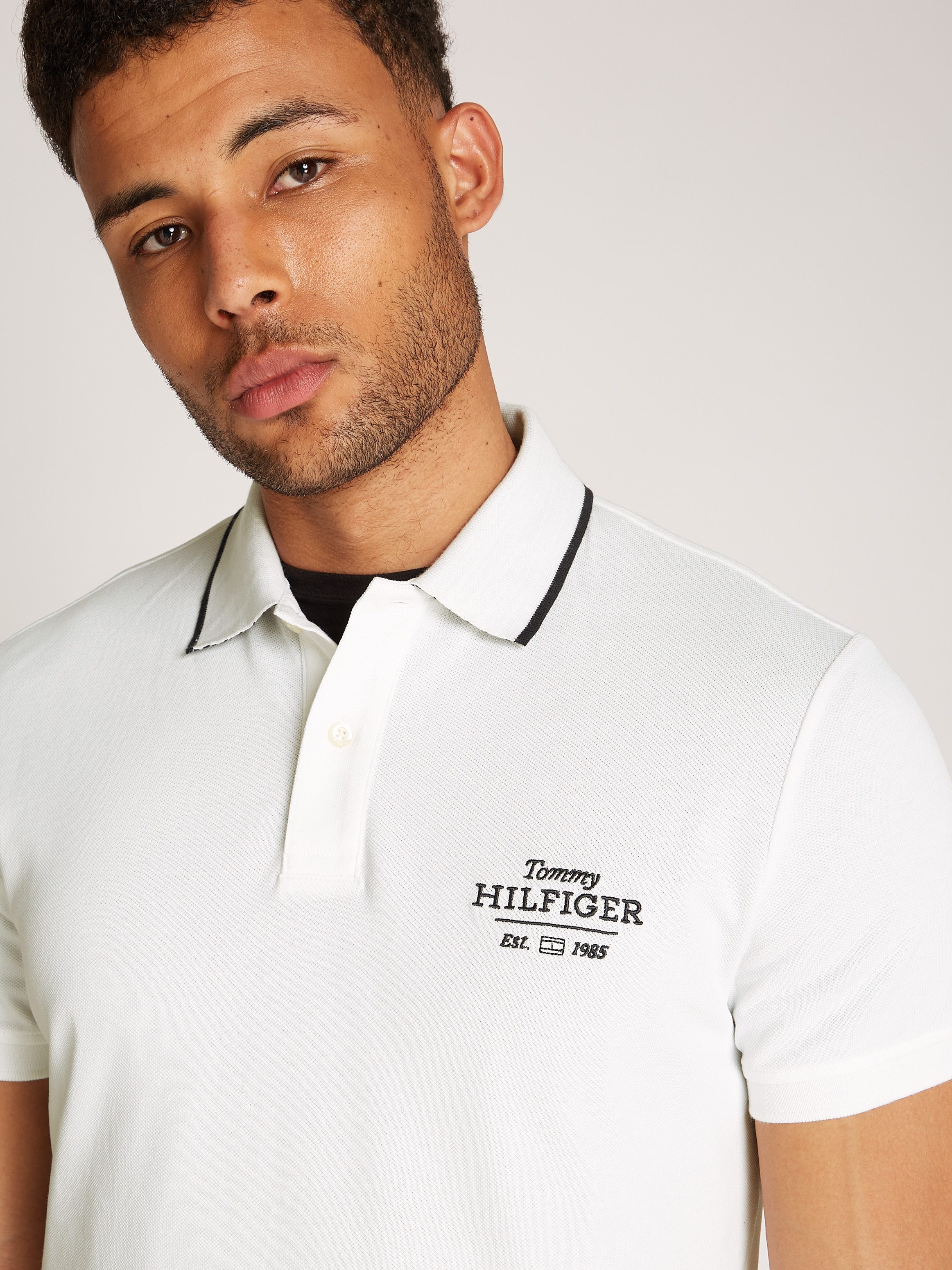 Tommy Hilfiger Poloshirt LEFT CHEST GRAPHIC REG POLO