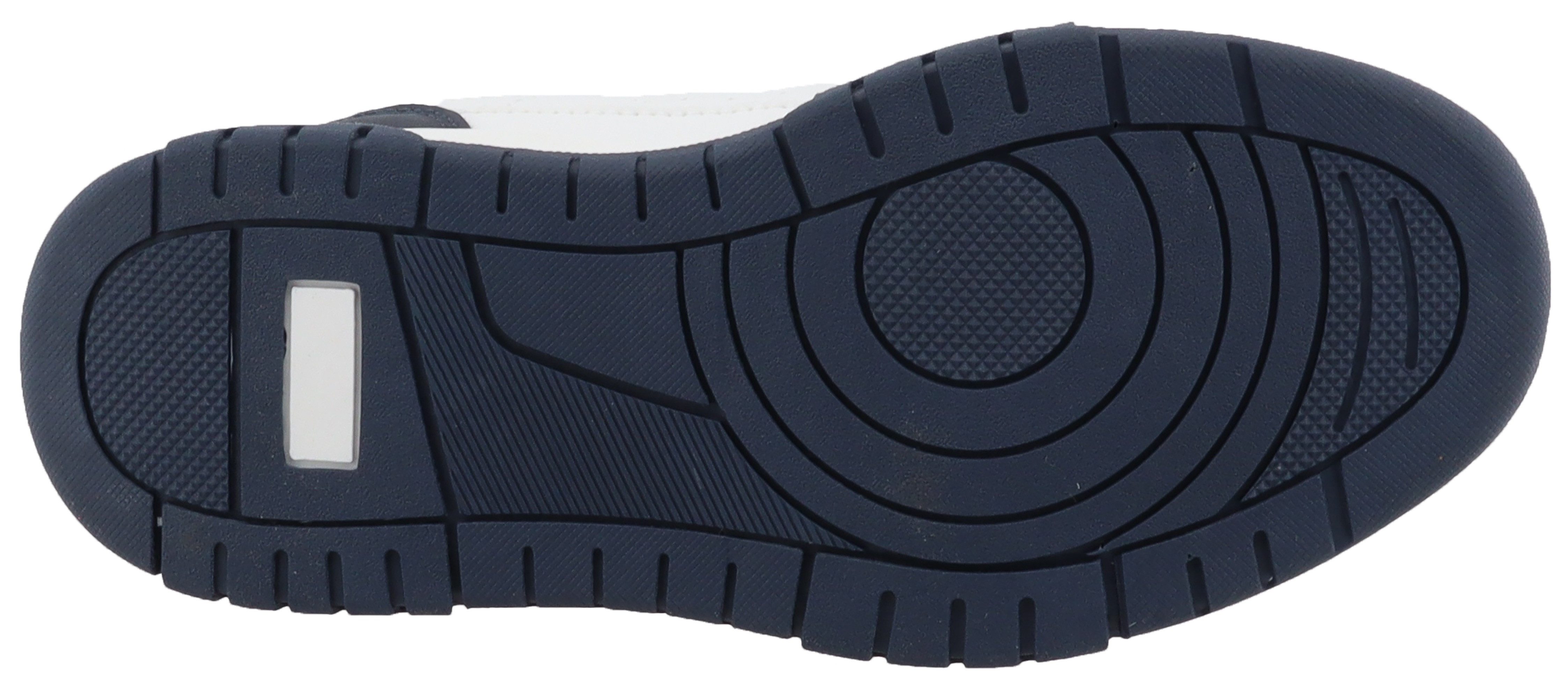 Tom Tailor Plateausneakers vrijetijdsschoen, lage schoen, veterschoen met contrast bies