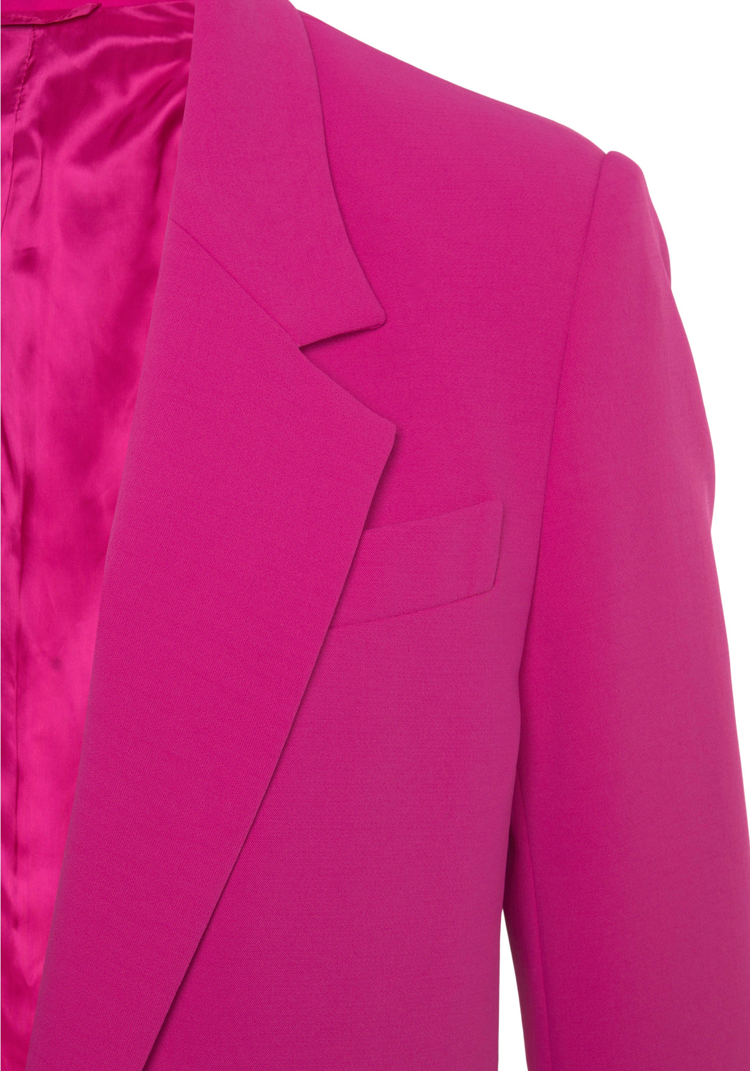Lascana Lange blazer met reverskraag en split achter damesblazer elegant-chic