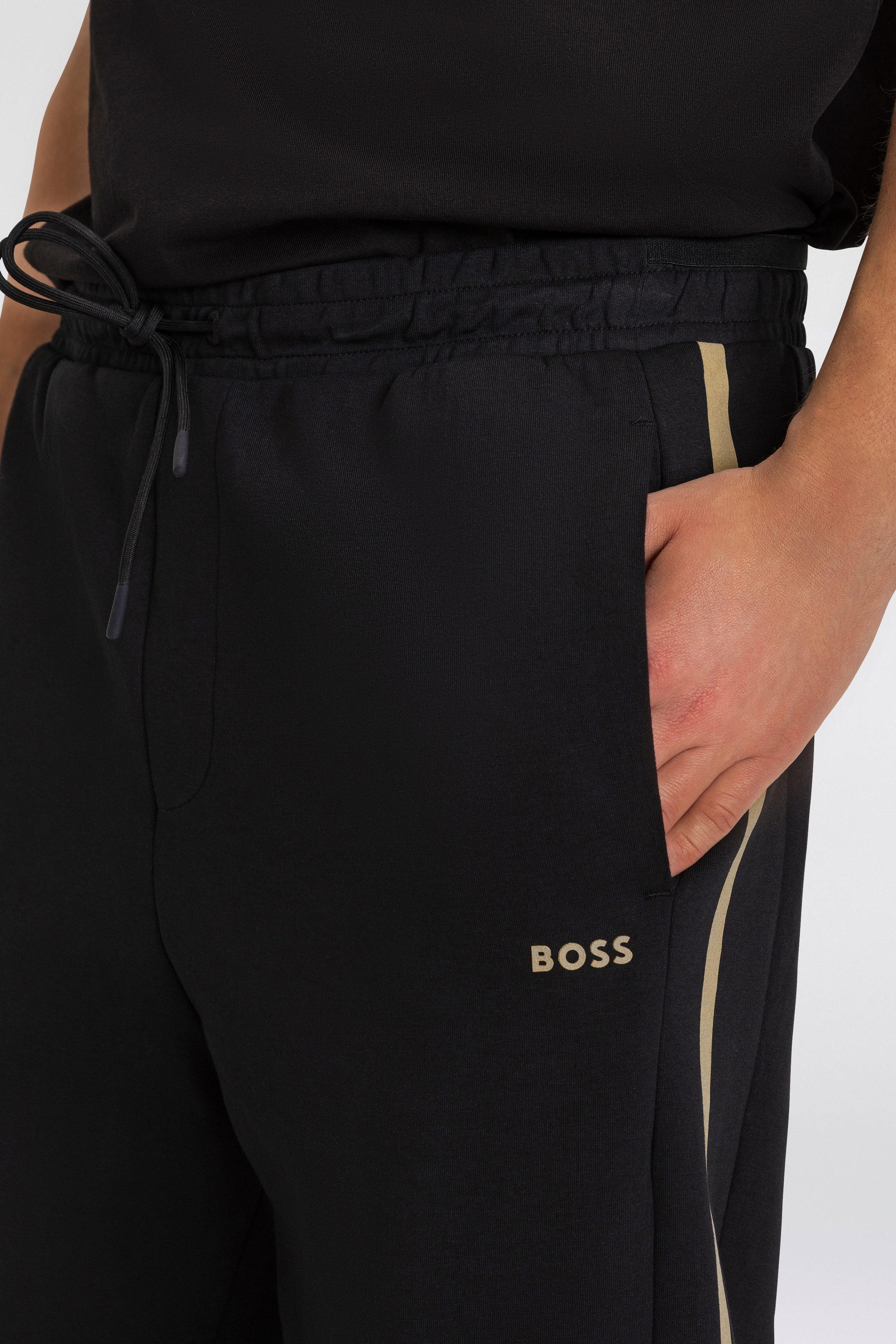 BOSS GREEN Joggingbroek Hadikonos met boss logo-opdruk