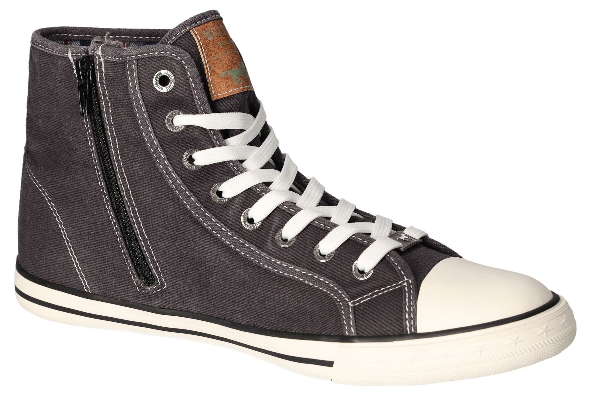 Mustang Shoes Sneakers , veterschoenen, bikerboots met rits