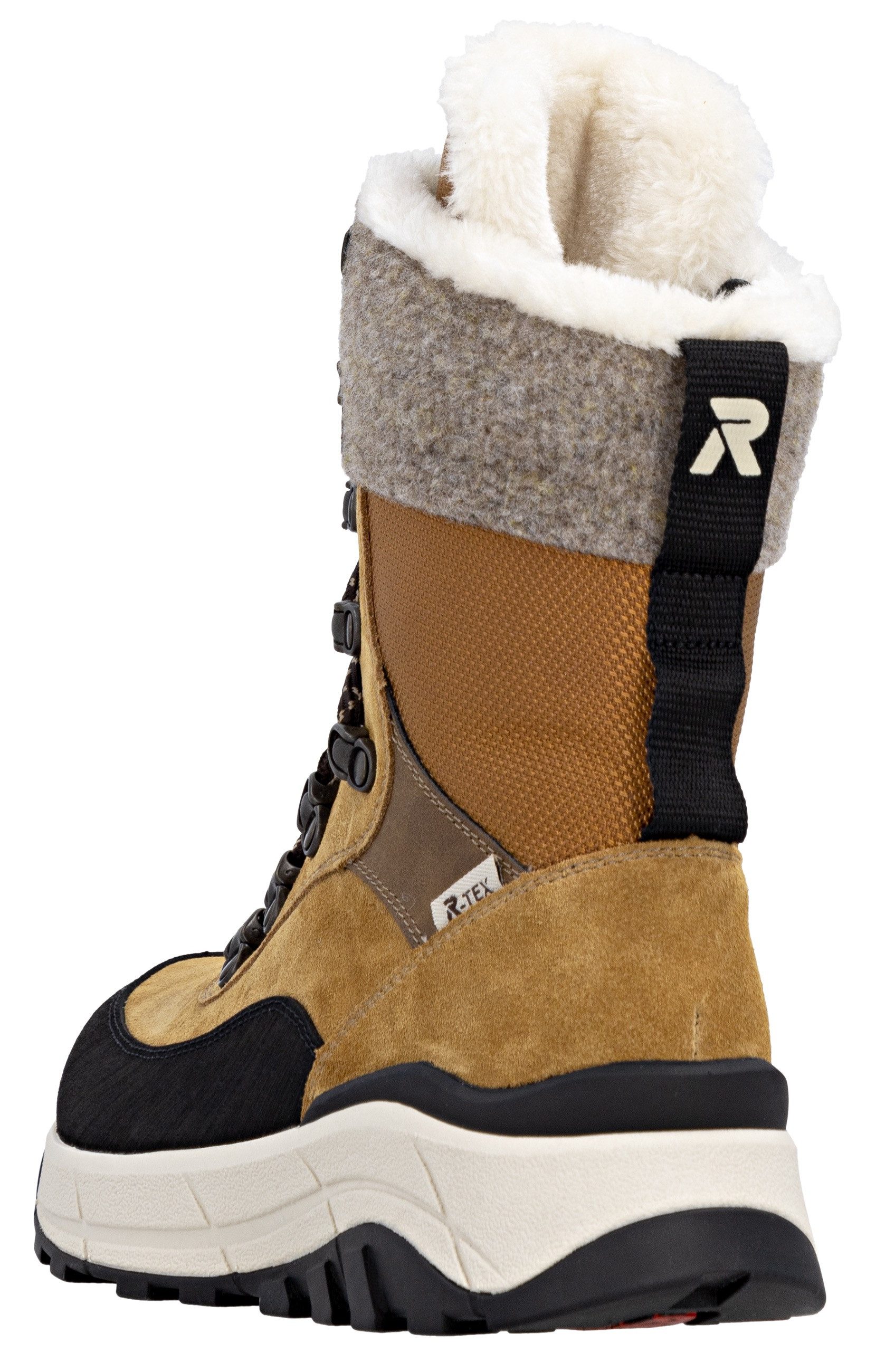 RIEKER Sport Winterlaarzen snow boots, outdoor ankle boots, tex equipment, fiber grip sole