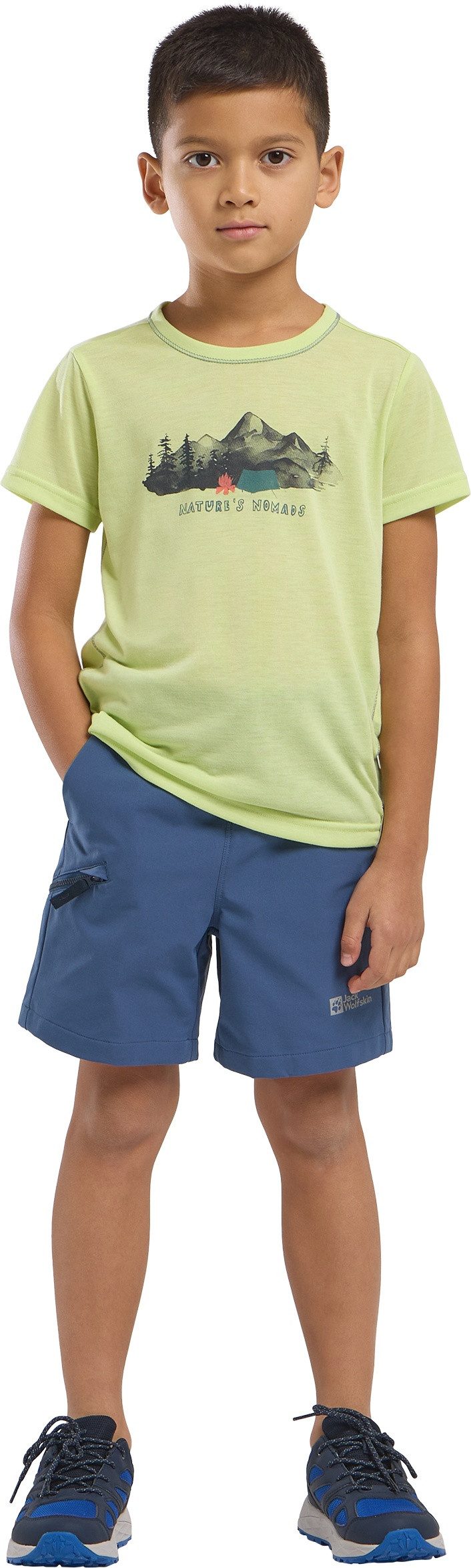 Jack Wolfskin T-shirt HIKING GRAPHIC T KIDS