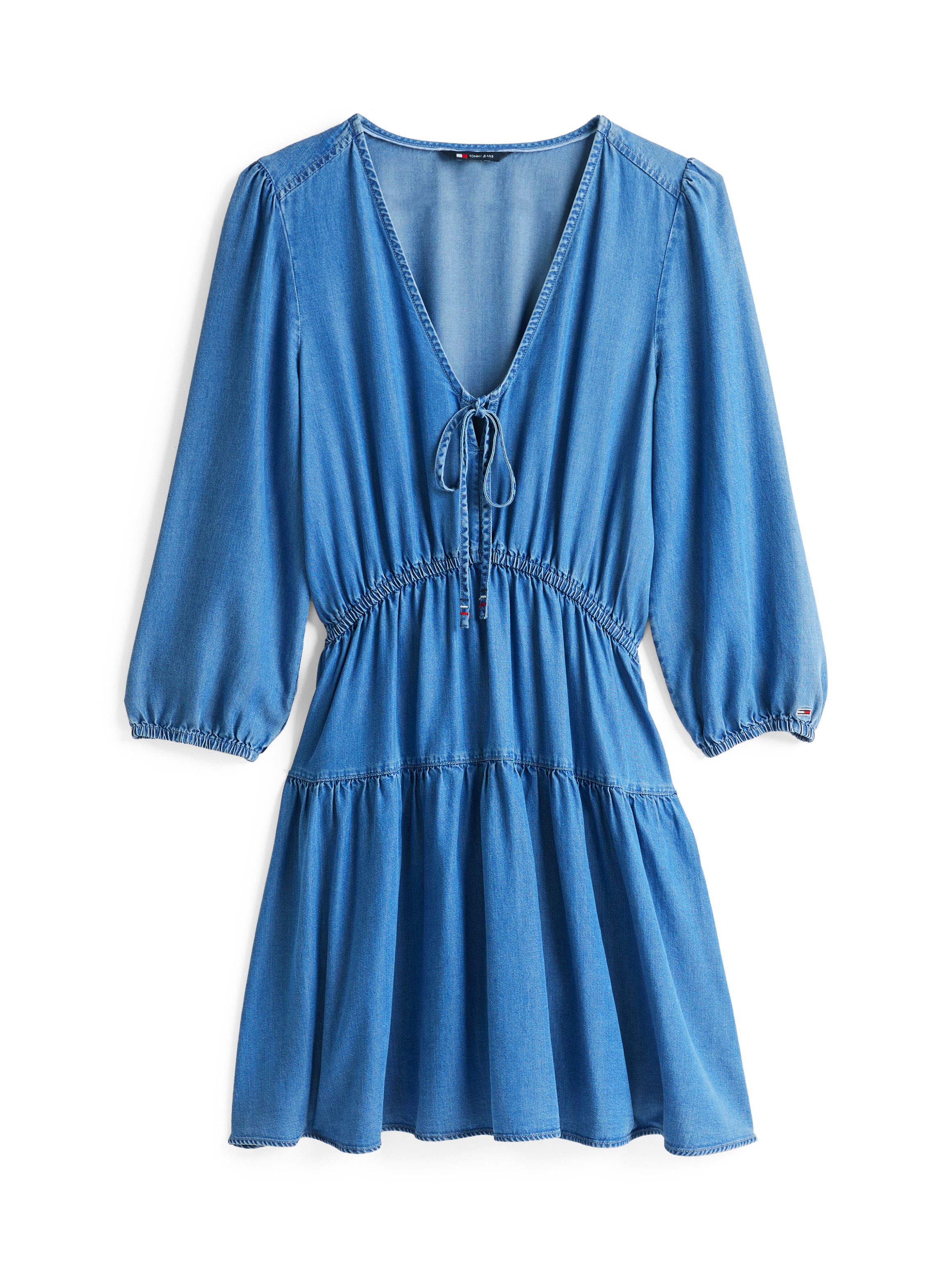 TOMMY JEANS Blousejurk TJW CHAMBRAY MINI DRESS EXT