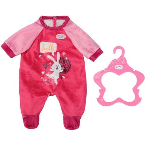 Baby Born Poppenkleding Strampler Pink, 43 cm met kleerhanger