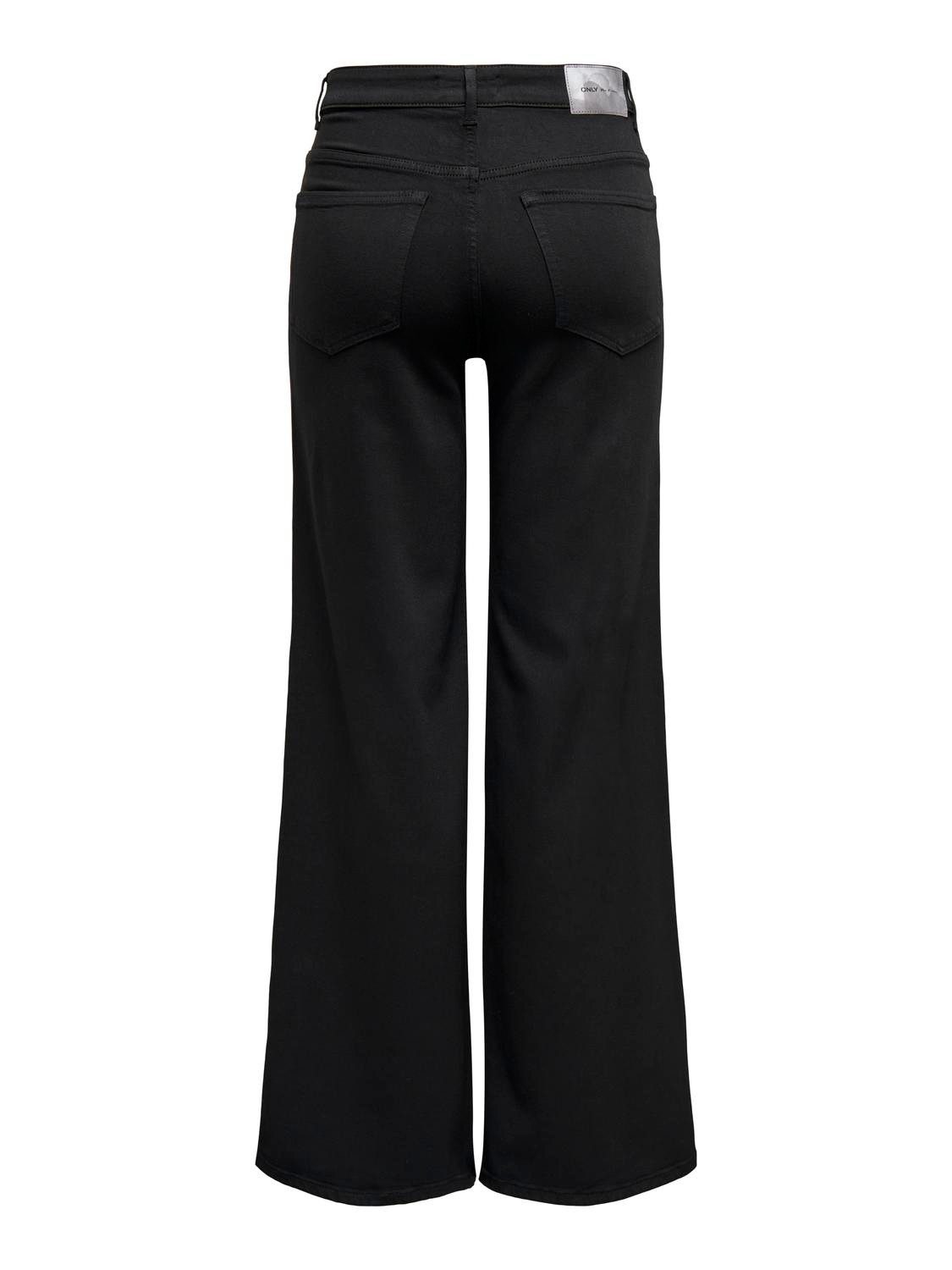Only High-waist jeans ONLMADISON BLUSH HW WIDE DNM SOO796 NOOS