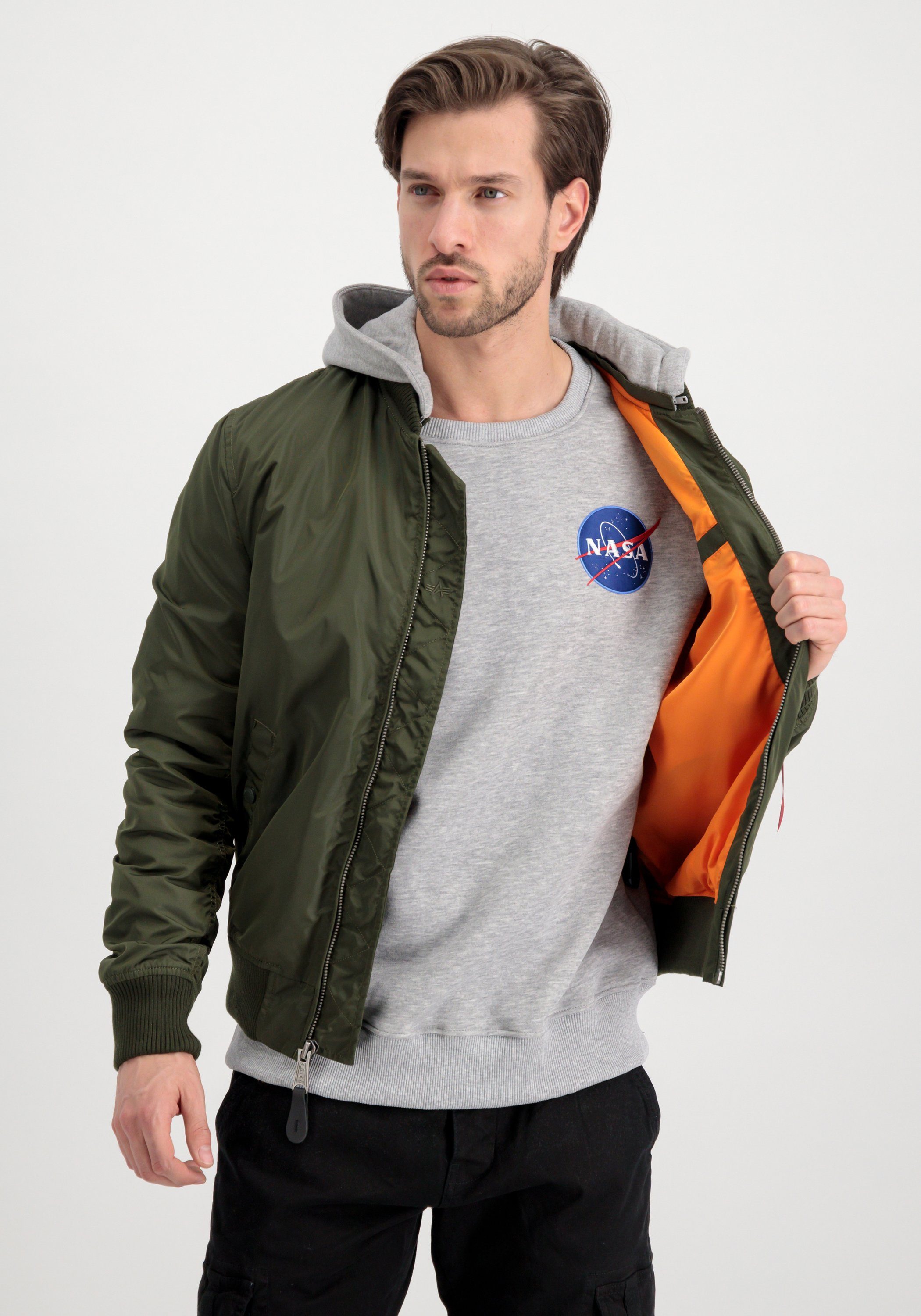 Alpha Industries Bomberjack Alpha Industries Men - Bomber Jackets MA-1 TT Two Tone Hood