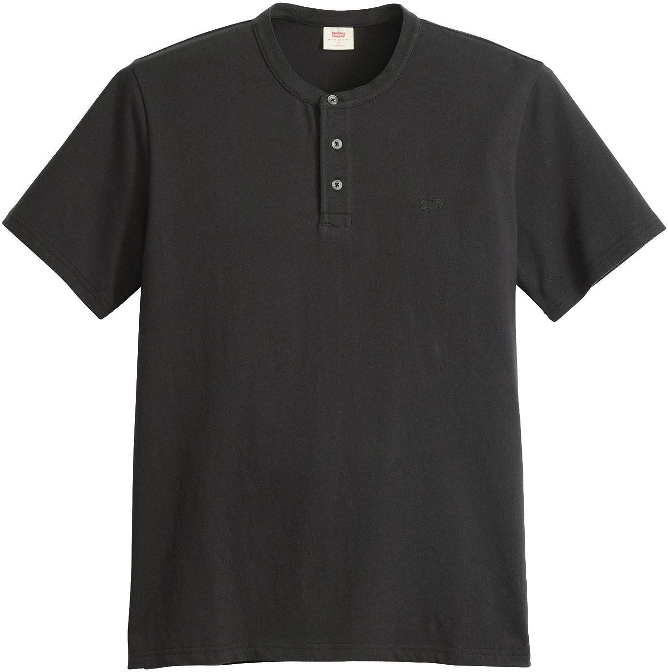 Levi's® Henleyshirt met geborduurd logo