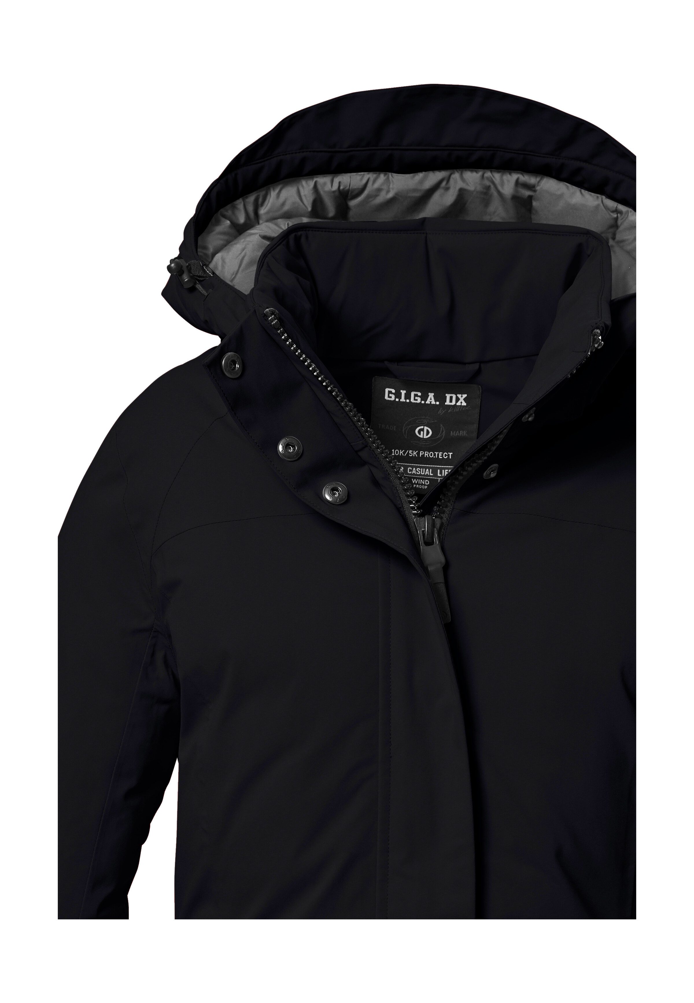 G.I.G.A. DX by killtec Functioneel jack GW 6 WMN JCKT Dames winterjack: waterdicht, ademend, afneembare capuchon