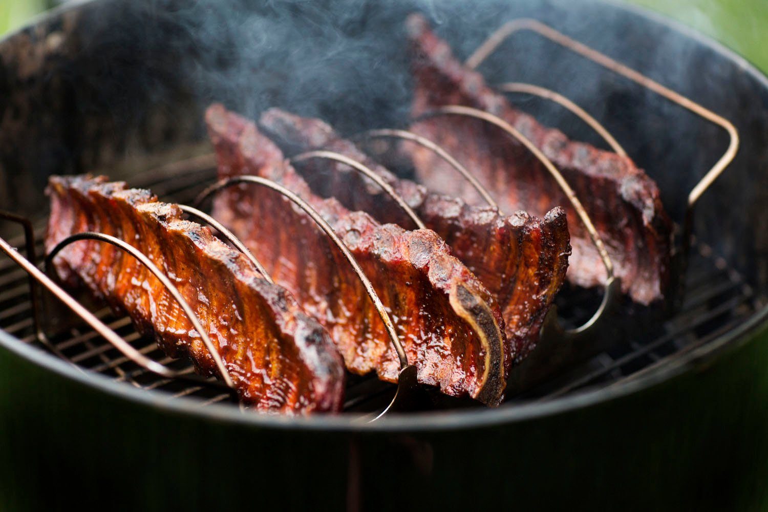 ROESLE Sparerib-houder 25087 Opzetstuk voor het bereiden van spareribs, braadmand, roestvrijstaal