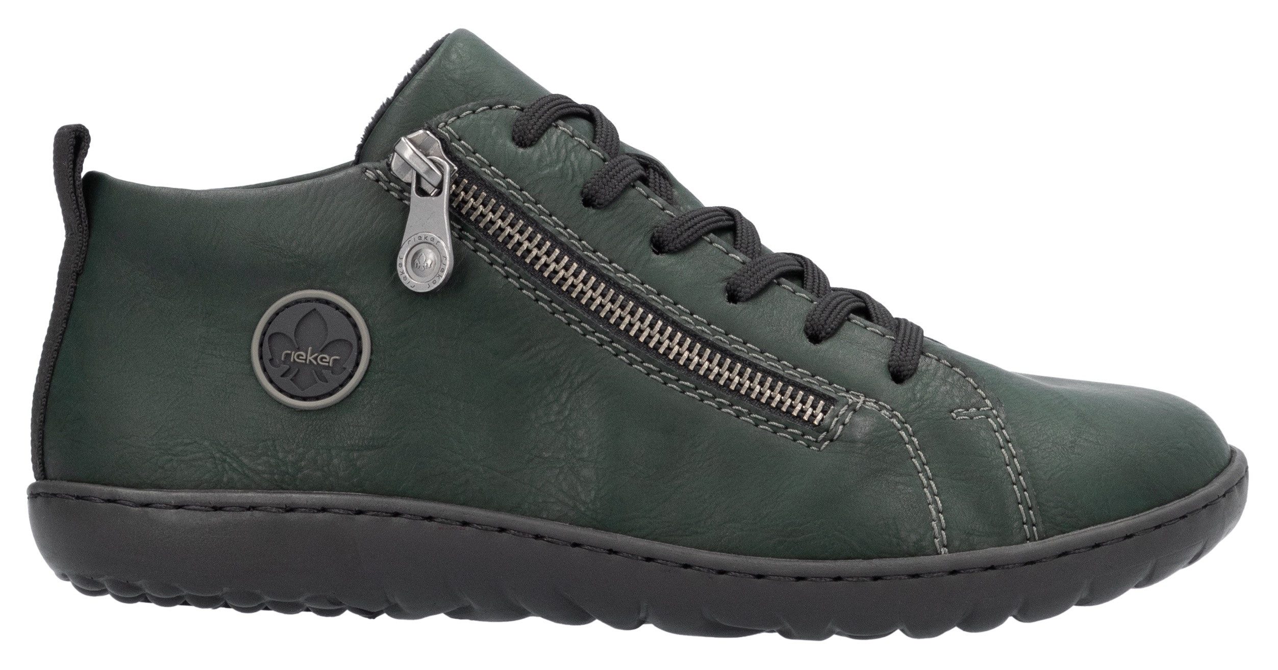 Rieker Sneakers , vrijetijdsschoen, lage schoen, veterschoen in comfortabele vorm