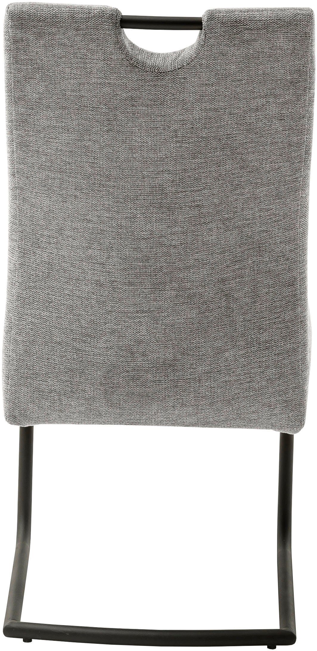 MCA furniture Eetkamerstoel AMERY (2-pack), pocketvering, belastbaarheid 150 kg, zithoogte ca. 49 cm