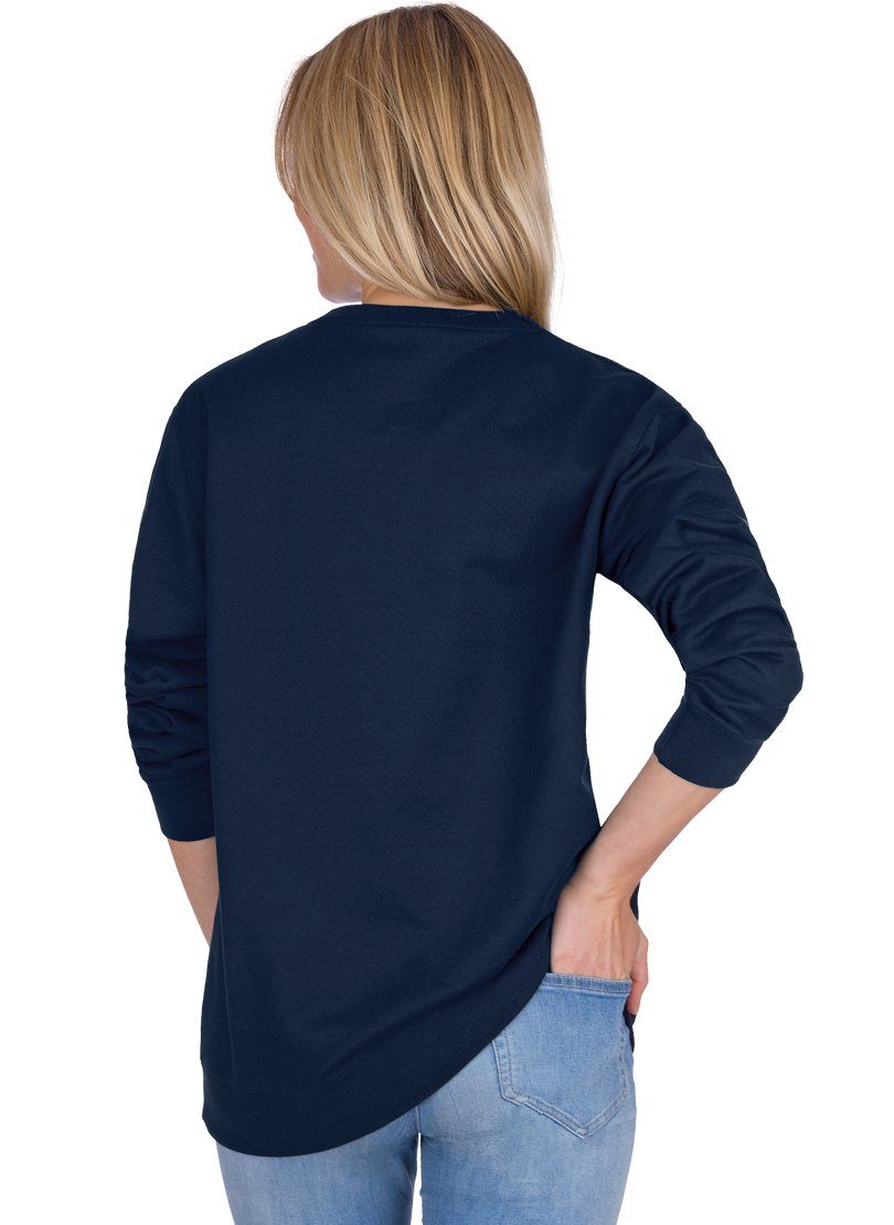 Trigema Sweatshirt TRIGEMA Sweat-Shirt