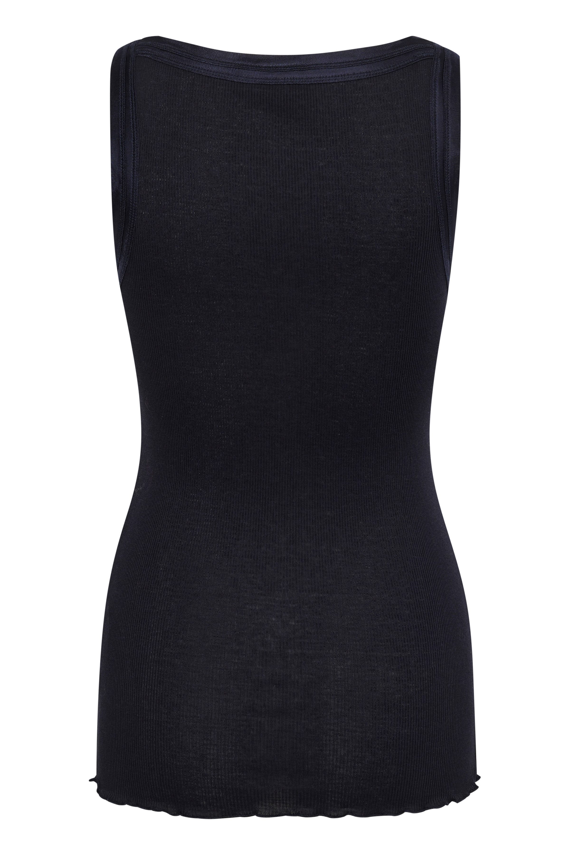 Saint Tropez Tanktop SZ-MAYA TANK TOP met zijde-aandeel