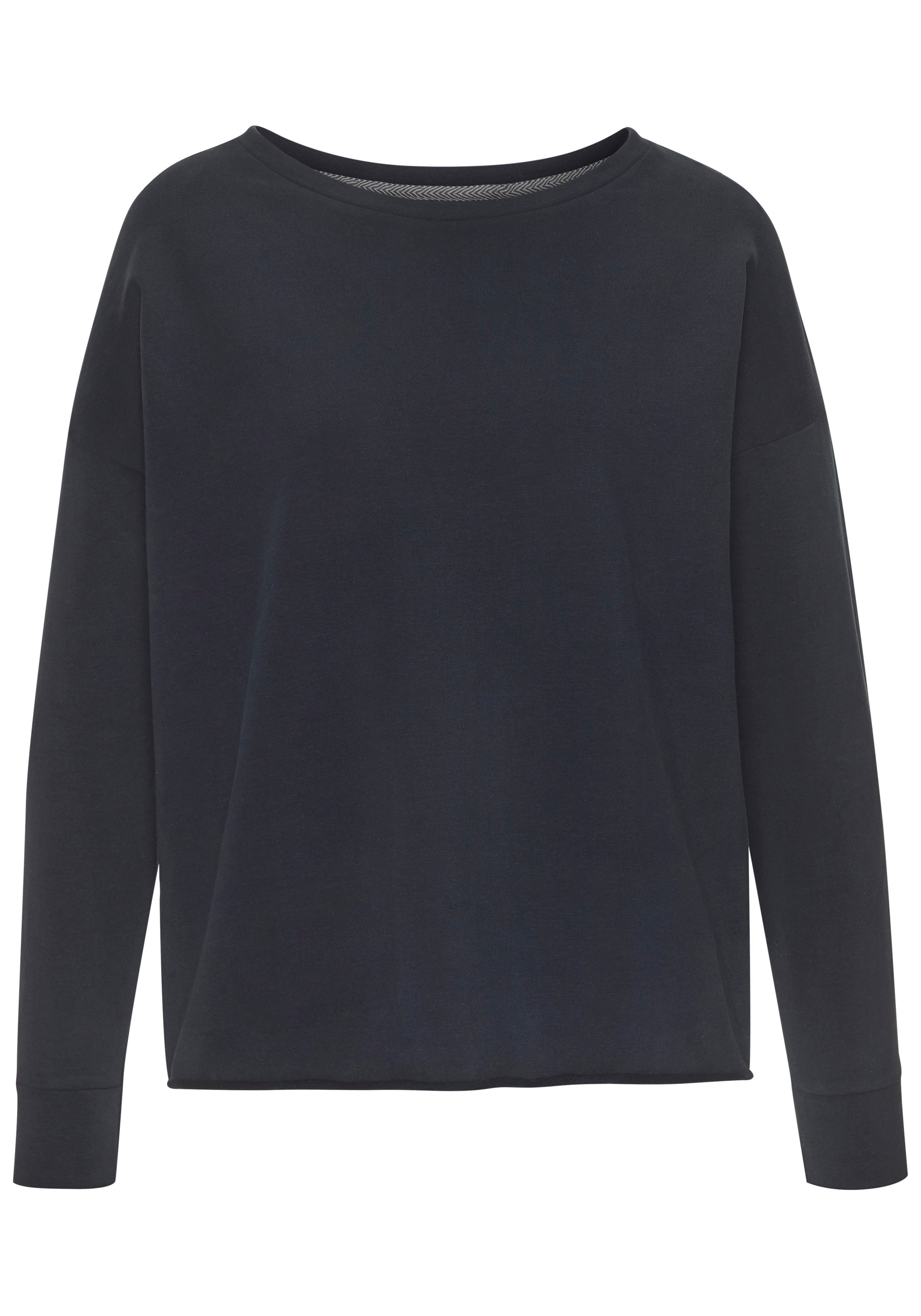 Elbsand Sweatshirt Raina met logoprint op de rug, sportief-casual
