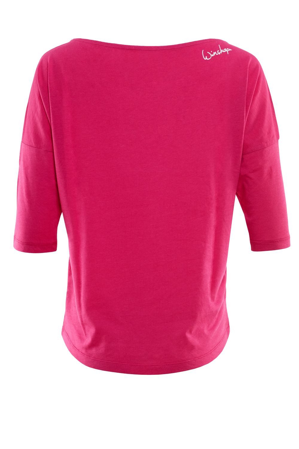 Winshape Shirt met 3/4-mouwen MCS001 ultralicht met witte glitter-print