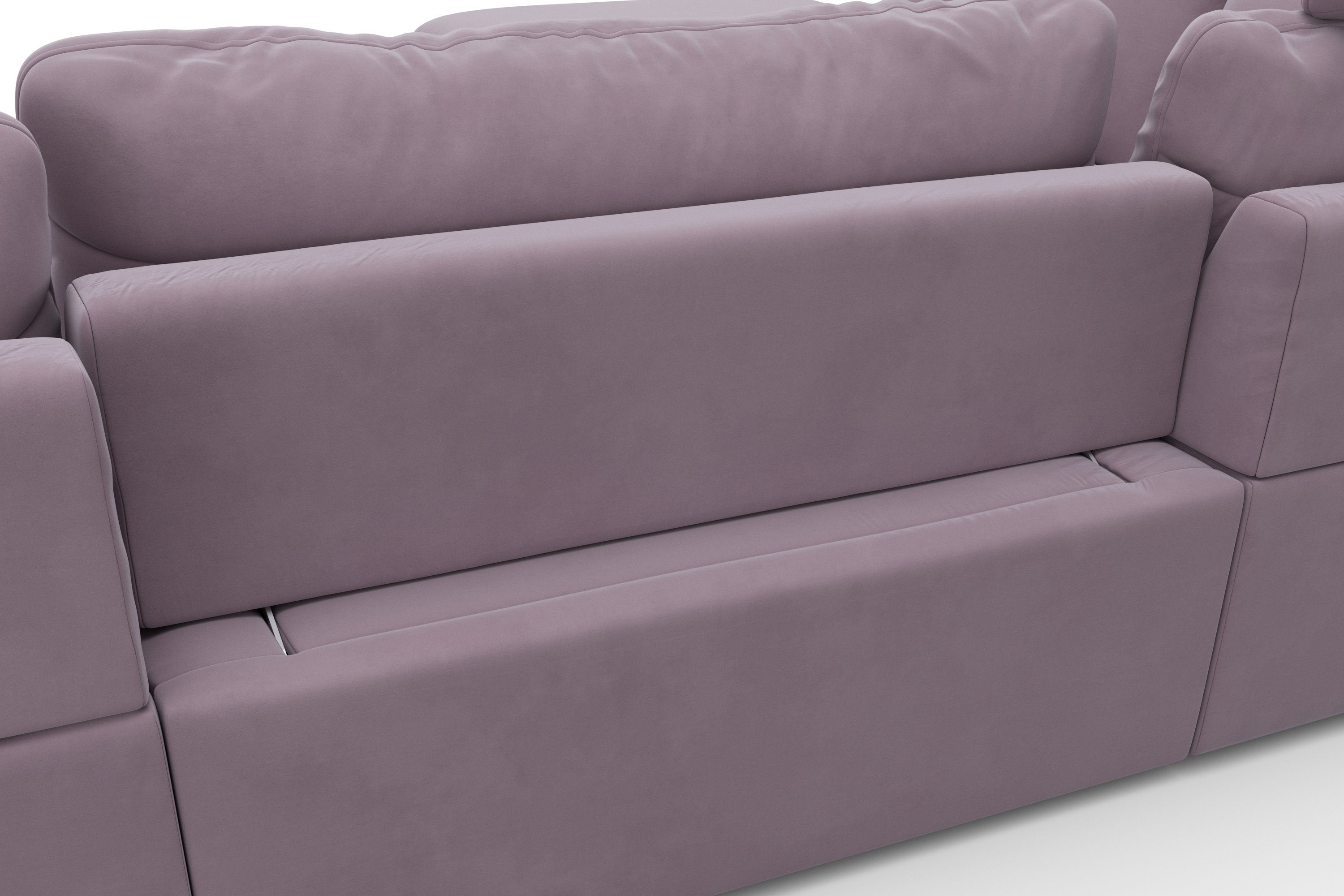 sit&more Hoekbank Cadabra L-vorm Breedte 356 cm, met zitdiepteverstelling