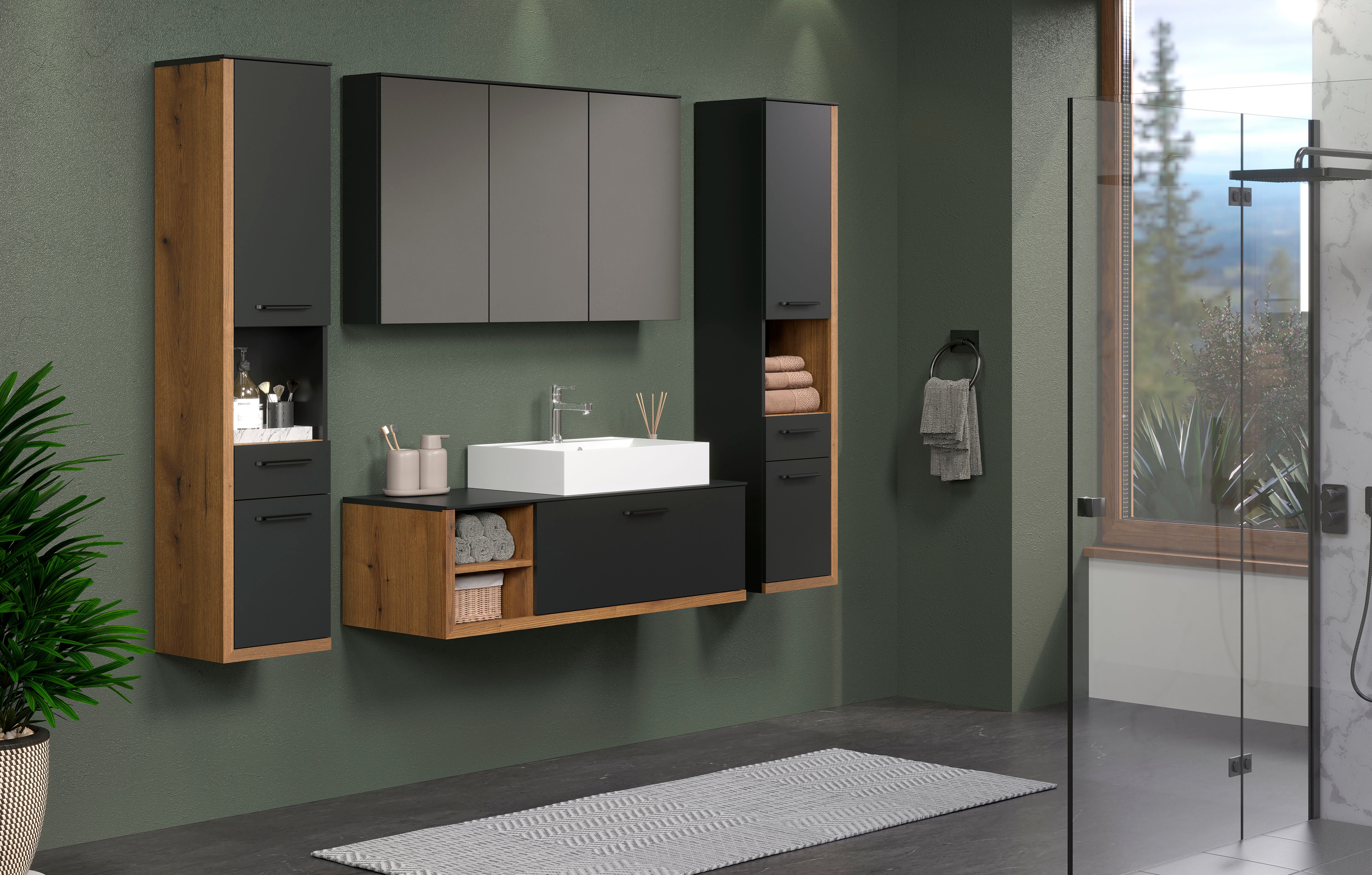 INOSIGN Wastafelonderkast Premont Elegante wastafelonderkast met 60 cm wastafel - softclose
