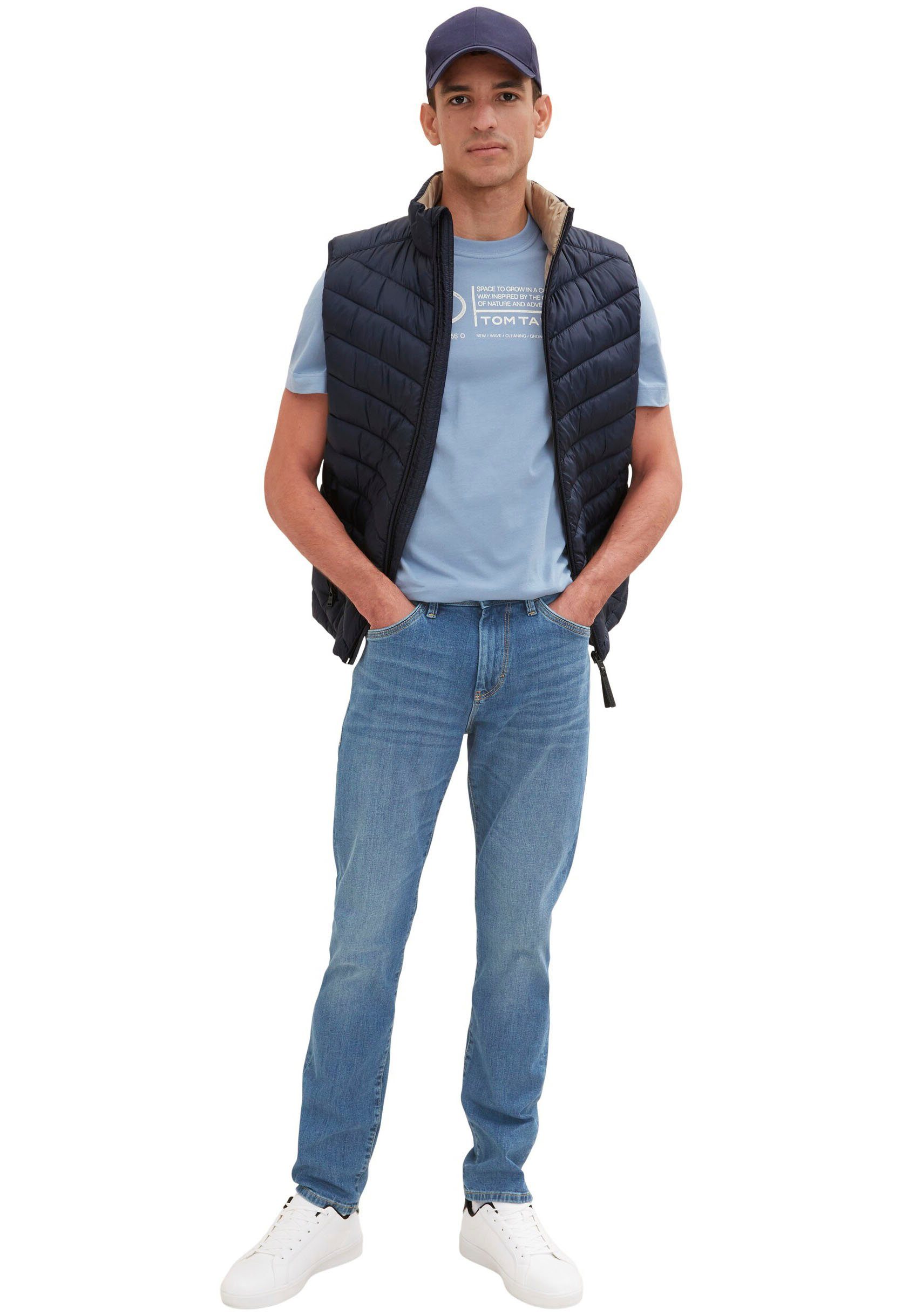 Tom Tailor Shirt met print Tom Tailor heren T-shirt, frontprint