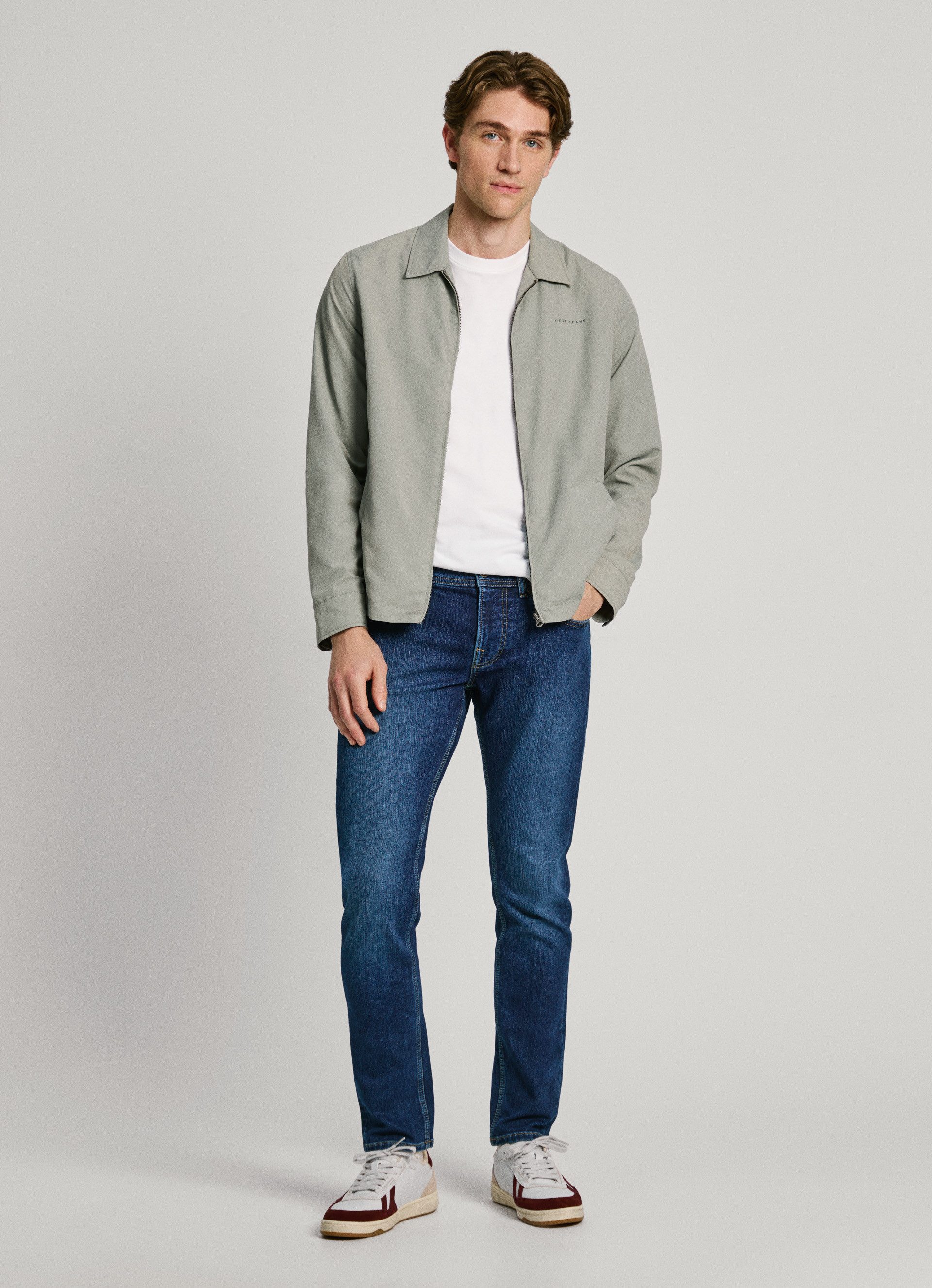 Pepe Jeans Slim fit jeans SLIM GYMDIGO JEANS, zeer elastisch