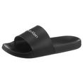calvin klein slippers fortina 5r met een logo-opschrift zwart