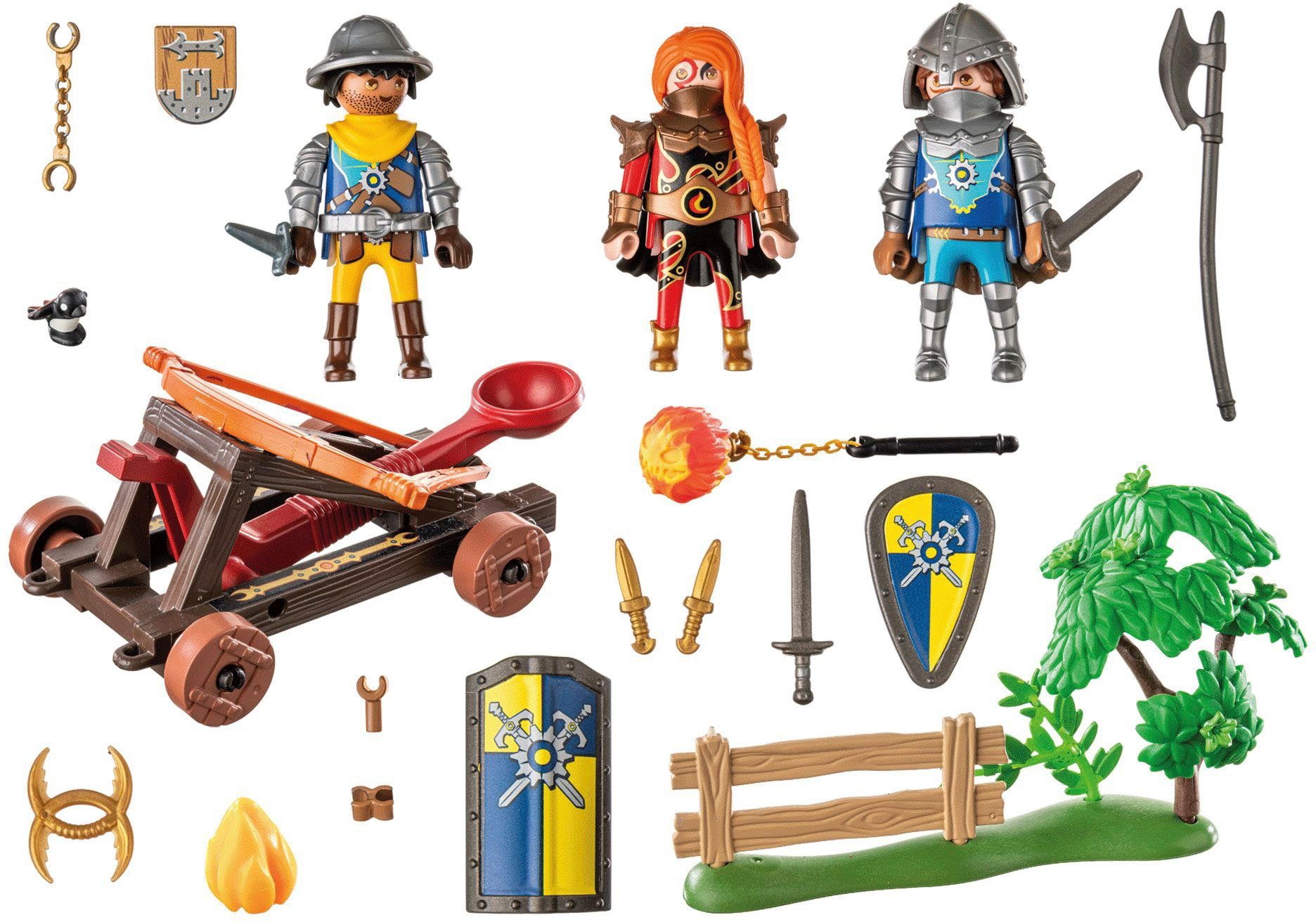 Playmobil® Constructie-speelset Hinderlaag langs de weg (71485), Novelmore (54-delig)