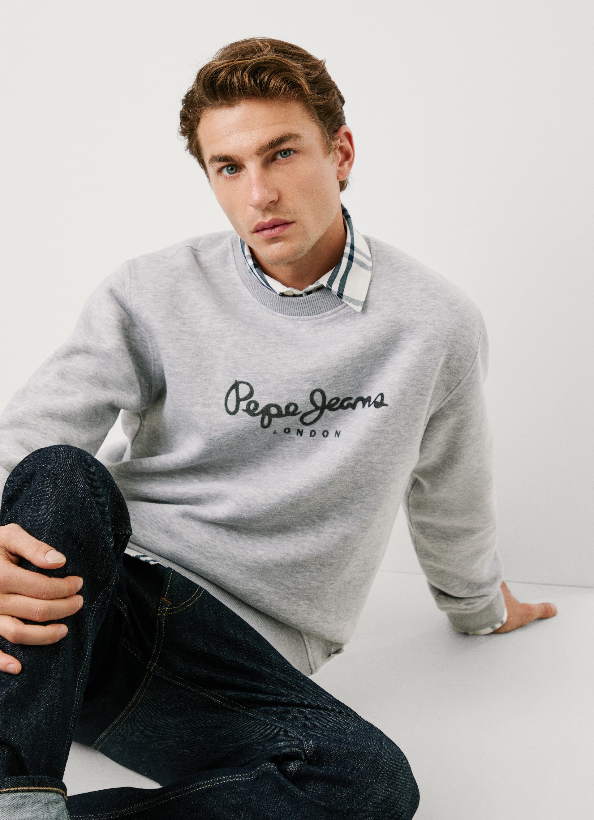 Pepe Jeans Sweatshirt MACBETH MELANGE CREW